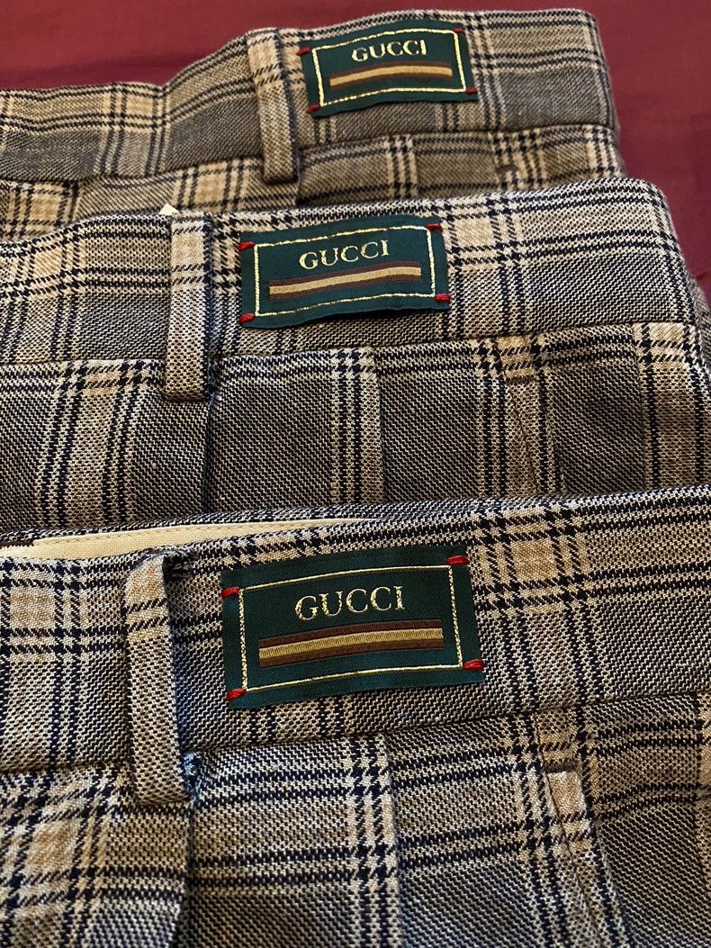Gucci Gucci 1921 Series Green Label Trousers Casual Trousers Shor Size US 32 / EU 48 - 5 Thumbnail