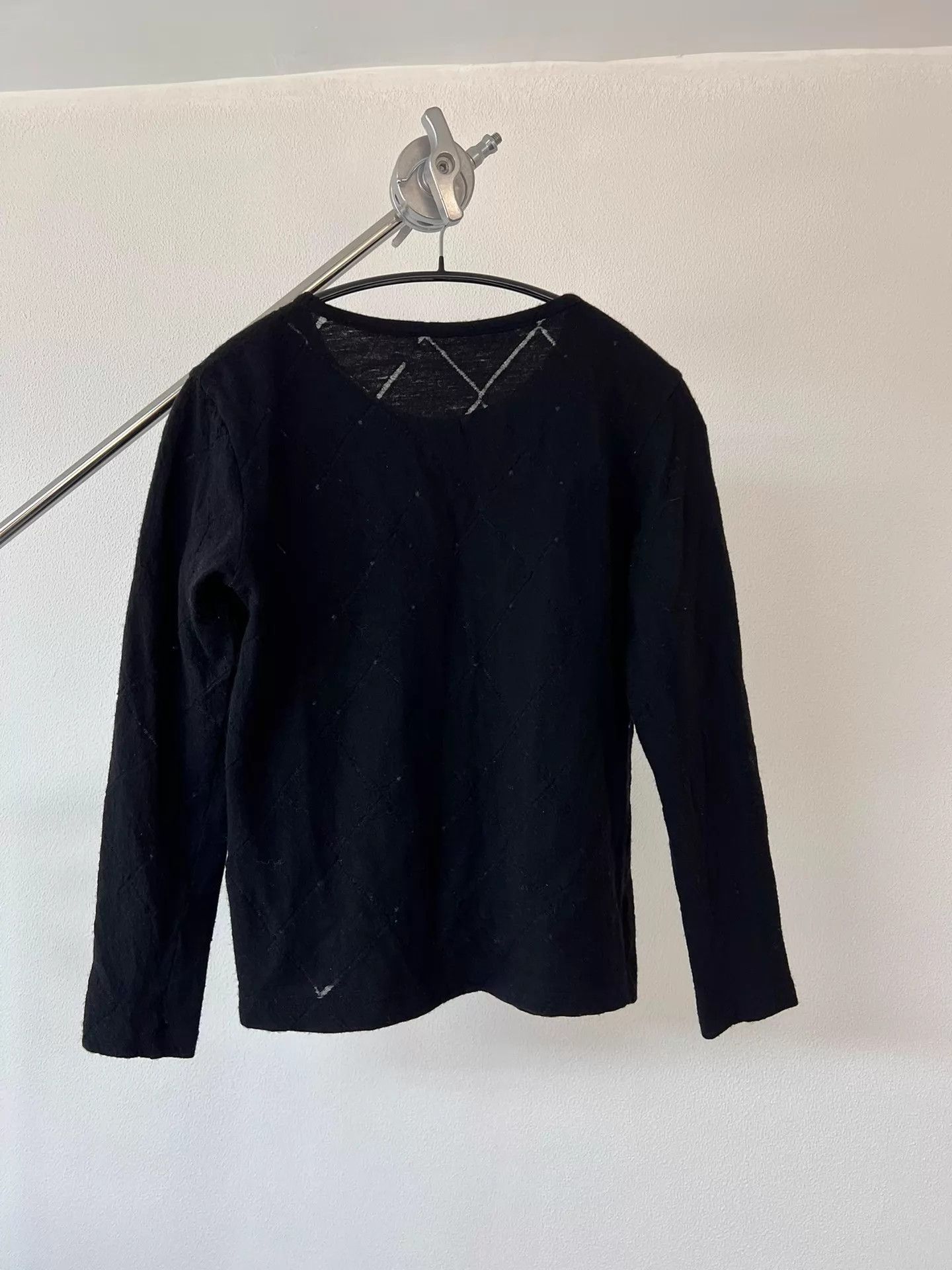 Yohji Yamamoto Yohji Yamamoto YS knit check sweater size 2 Size XS / US 0-2 / IT 36-38 - 4 Thumbnail