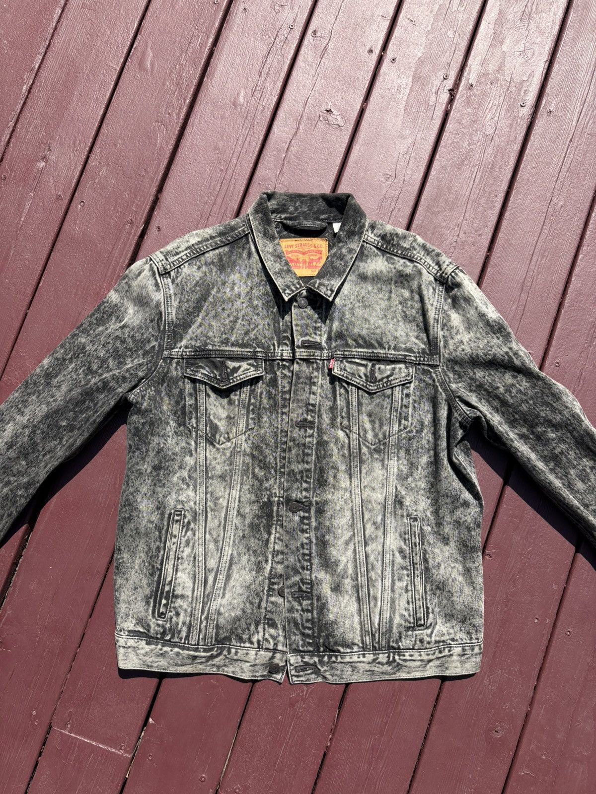 Zara Old School Levi’s Fall Jacket Denim 2xl Size XL / US 12-14 / IT 48-50 - 4 Thumbnail