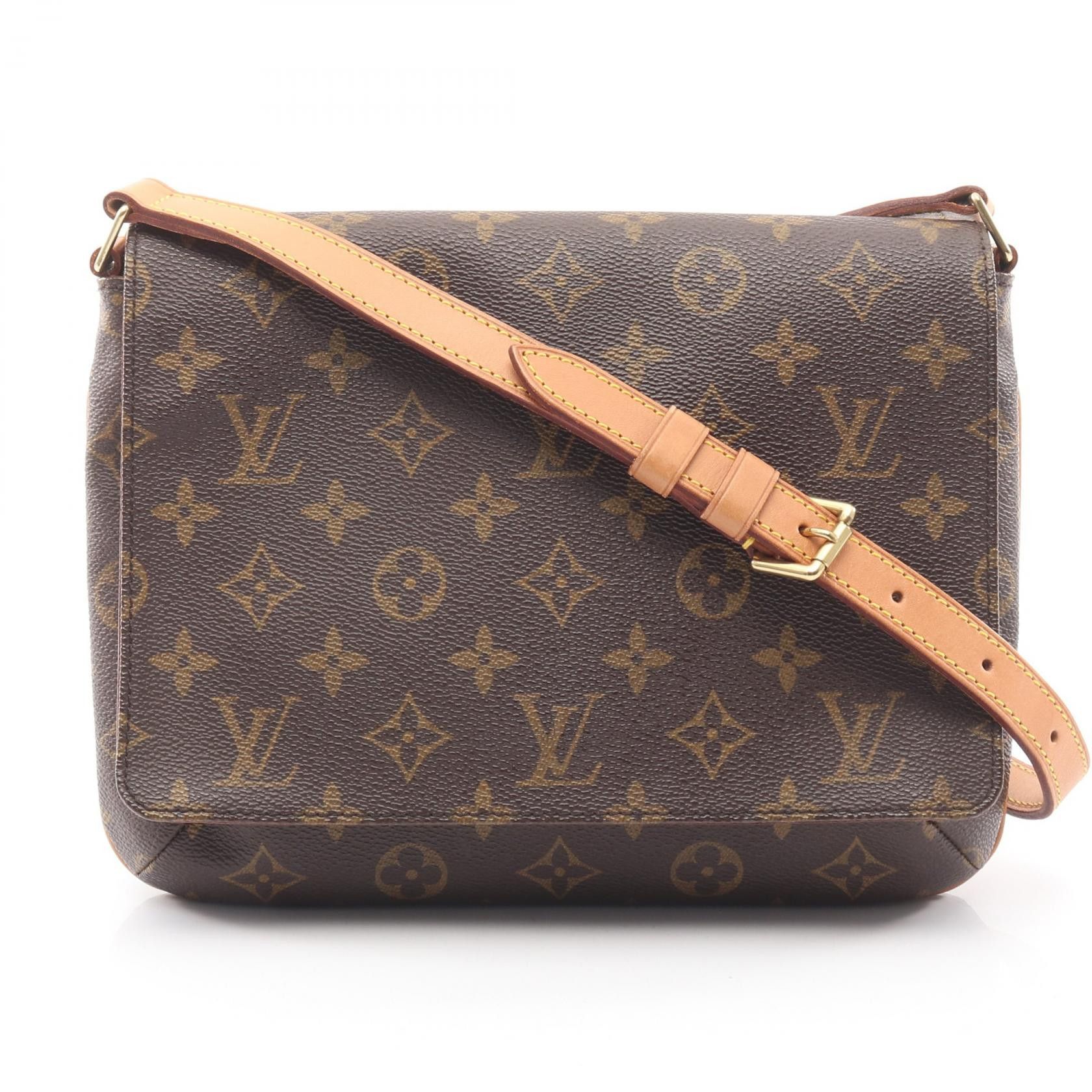 Louis Vuitton Louis Vuitton Louis Vuitton Musette Tango Monogram Shoulder Bag Textile Shoulder Bag M51257 DUTY FREE for USA Size ONE SIZE - 1 Thumbnail
