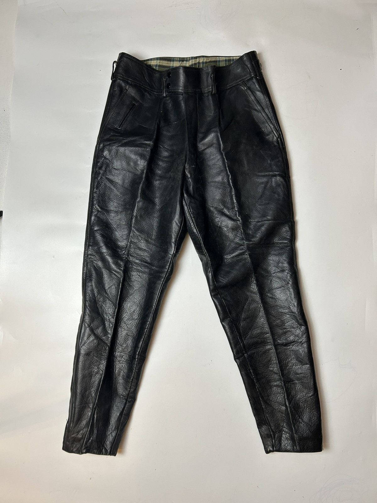 Genuine Leather × Japanese Brand SPECIALLY LEATHER PANT Size US 32 / EU 48 - 1 Thumbnail