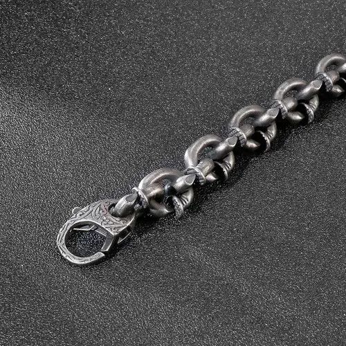 Jewelry Heavy Chain Bracelet Size ONE SIZE - 4 Thumbnail