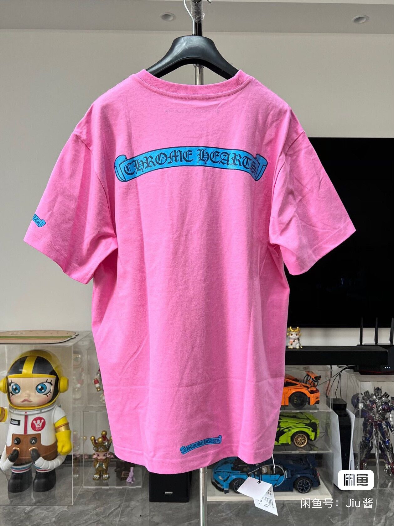 Chrome Hearts chrome hearts pink short sleeve t-shirt. Size US XL / EU 56 / 4 - 1 Thumbnail