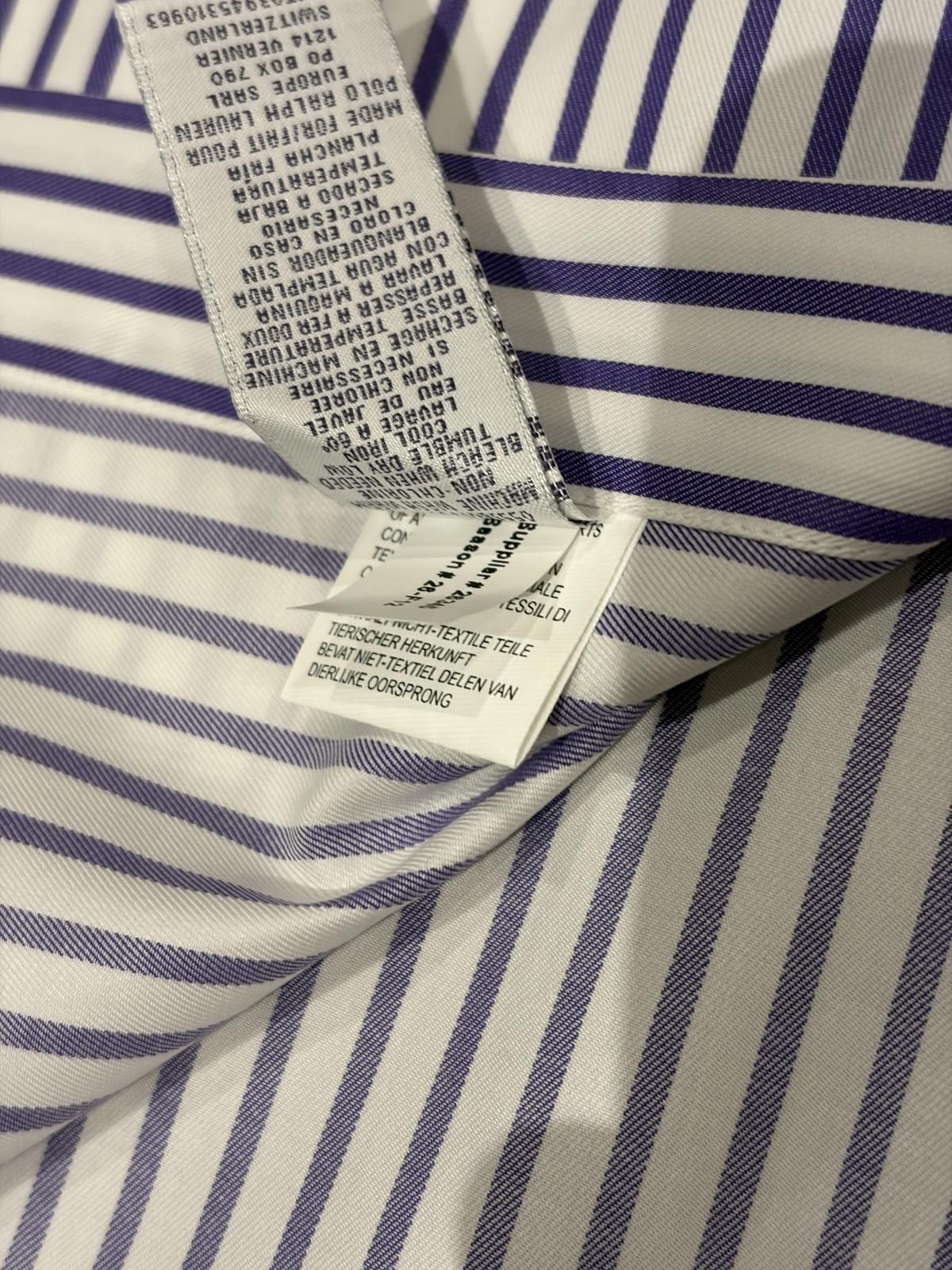 Polo Ralph Lauren Ralph Lauren Purple Label “Tailored Fit” Shirt Size US XL / EU 56 / 4 - 8 Thumbnail