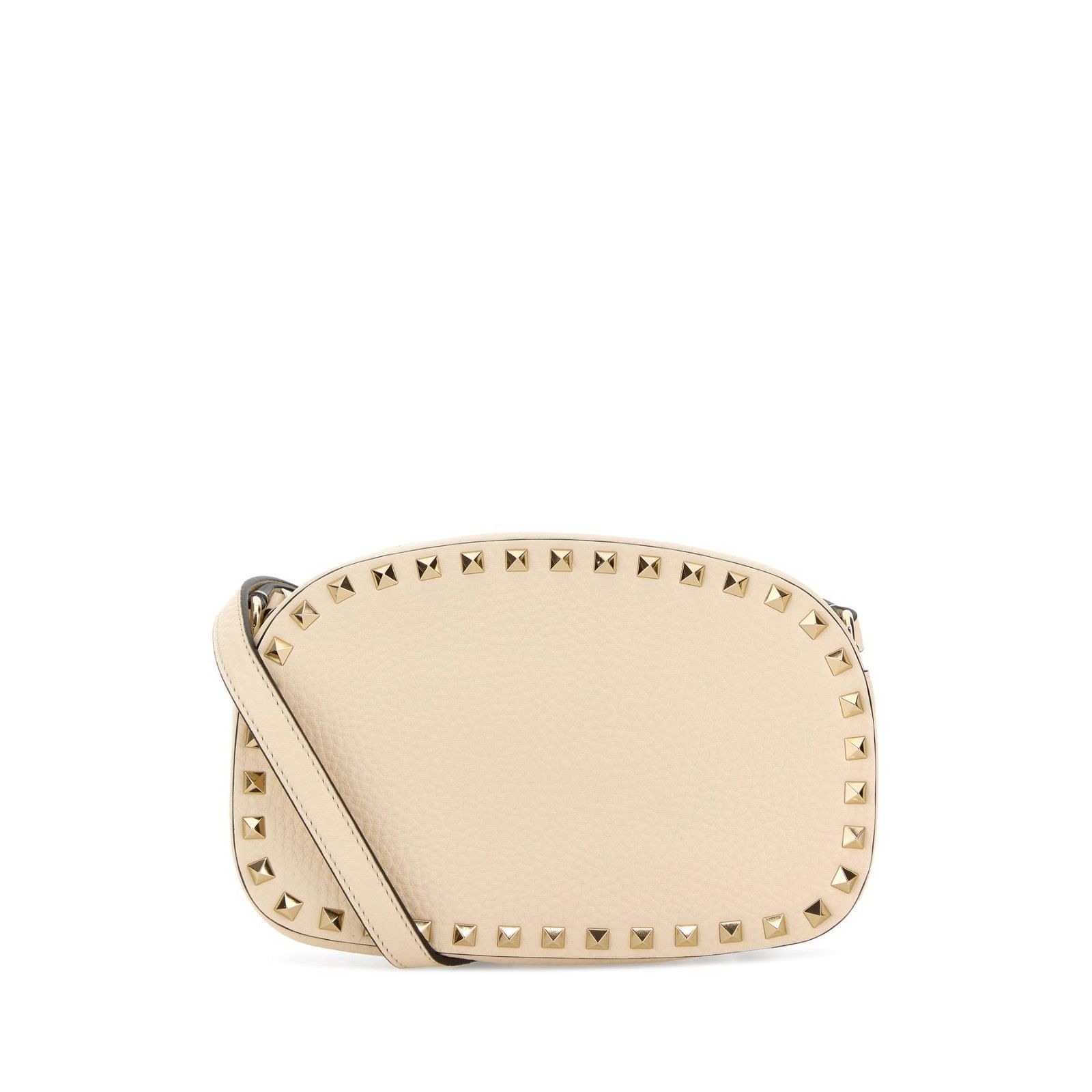 Valentino Garavani Rockstud Ivory Leather Crossbody Bag New, Women's
