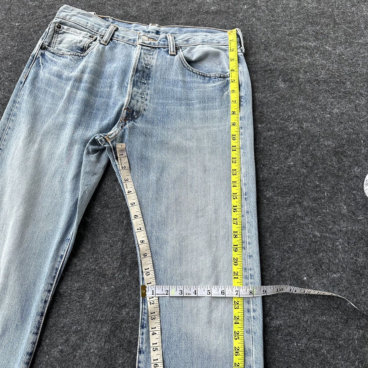 Levi's Levis 501 Distressed Light Blue Denim 32x31 D681 Size US 32 / EU 48 - 18 Thumbnail
