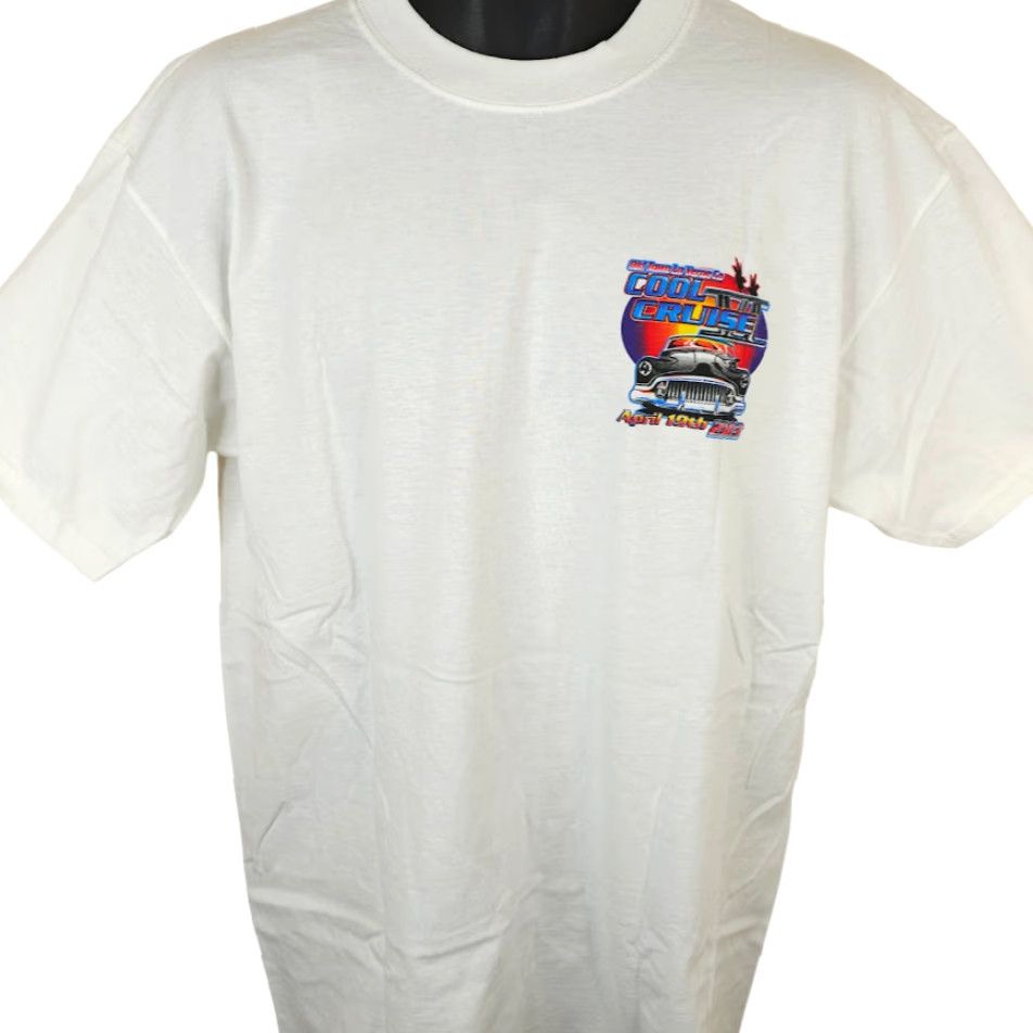 Anvil VINTAGE Car Show T Shirt Mens Size Large Y2K 2003 Cool Cruise Old Town La Verne Size US L / EU 52-54 / 3 - 2 Thumbnail