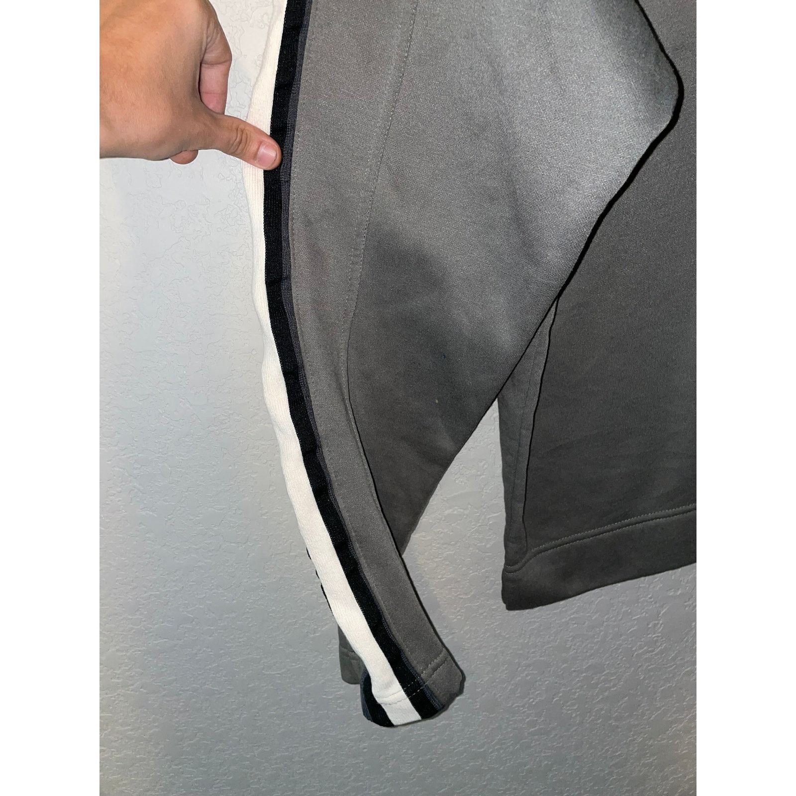 The North Face The North Face Gray Sweatshirt Striped VTG Ultra Wick Medium Size US M / EU 48-50 / 2 - 4 Thumbnail
