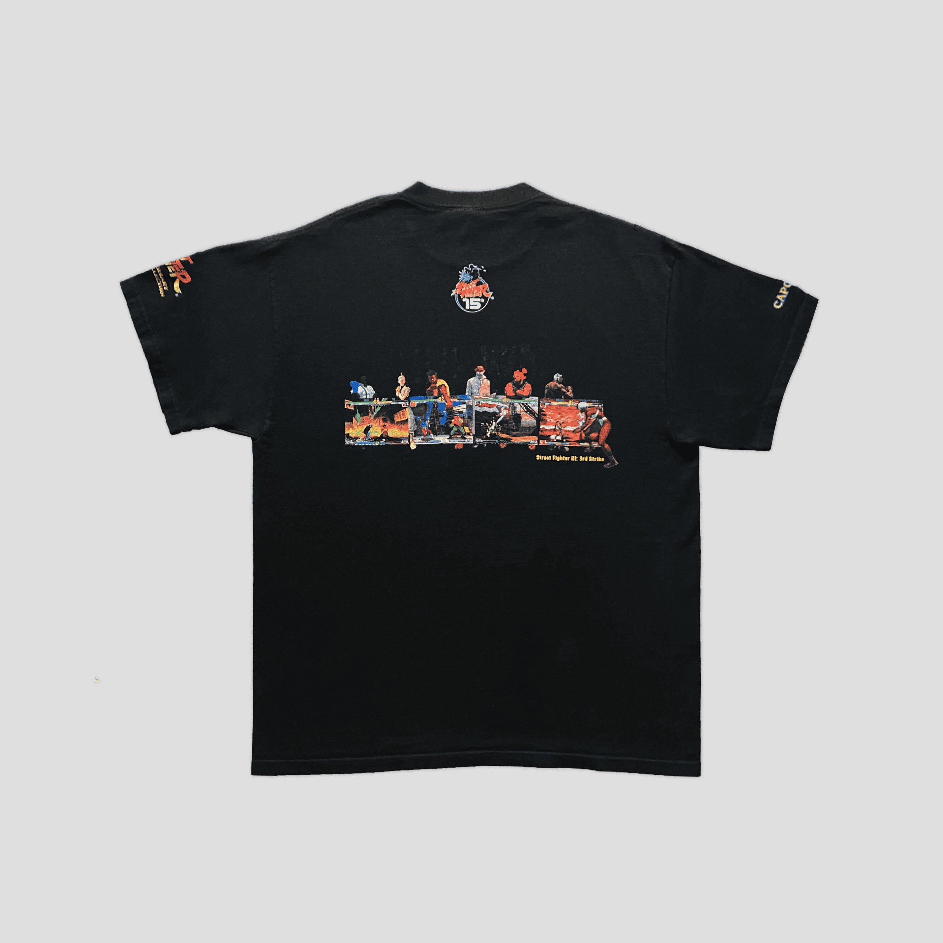 Street Fighter Vintage 2003 Hyper Street Fighter II T-Shirt Size US XL / EU 56 / 4 - 4 Thumbnail