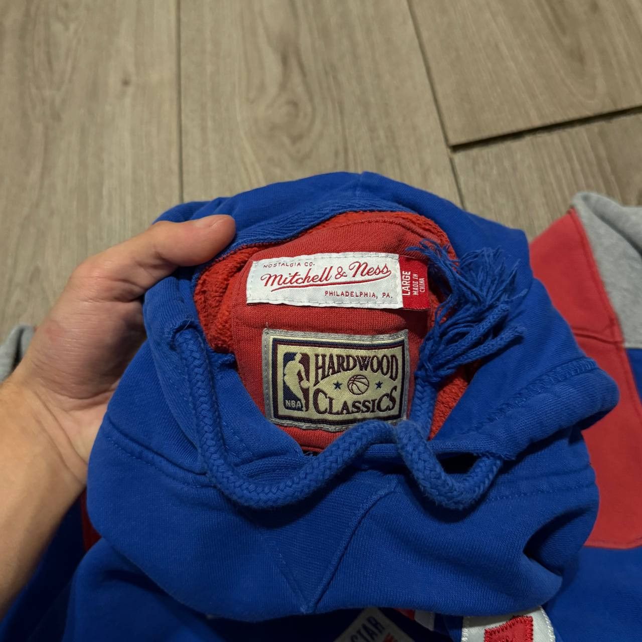 Mitchell & Ness Mitchell and Ness 1991 All Star Weekend Multicolor Hoodie Size US L / EU 52-54 / 3 - 4 Thumbnail