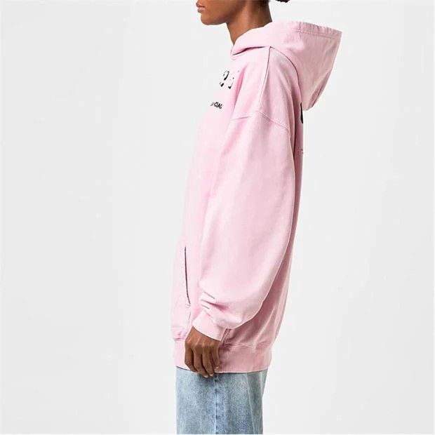 Balenciaga o1g2r1mq0924 Hoodies in Faded Pink Size XS / US 0-2 / IT 36-38 - 4 Thumbnail