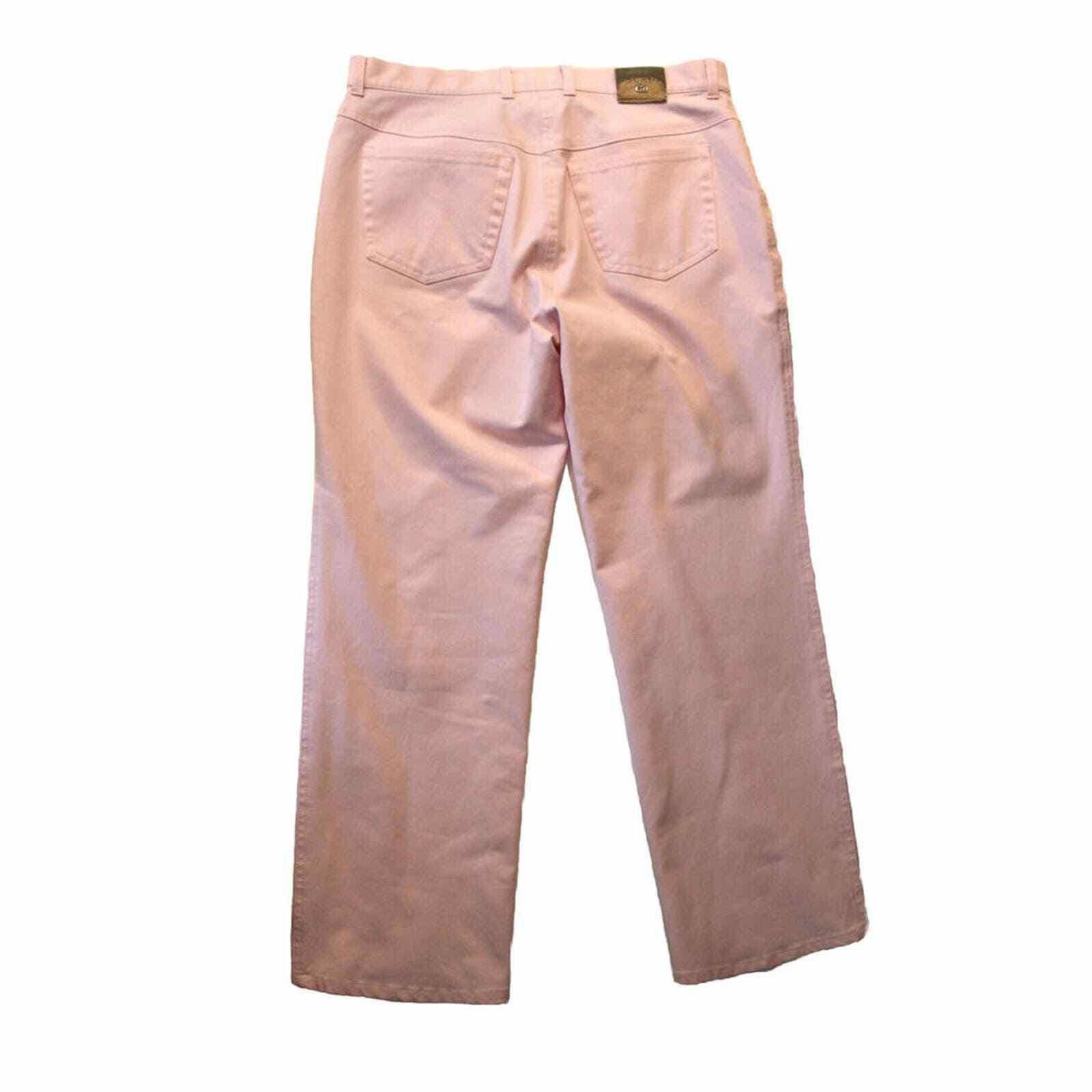 Escada Escada Womens Slim Skinny Pink Ankle Jeans USA Large Size 36" / US 14 / IT 50 - 3 Thumbnail