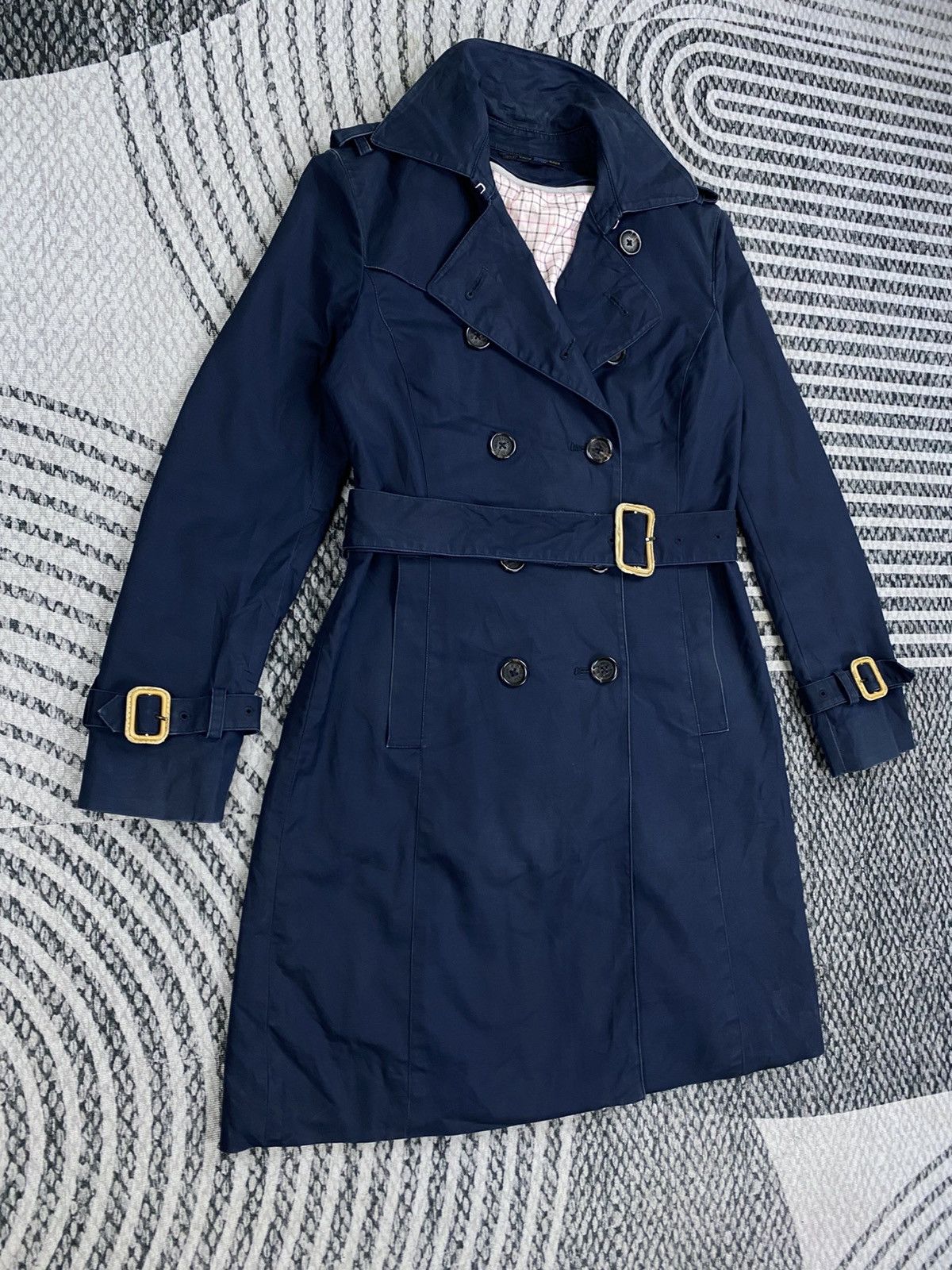 Brooks Brothers Vintage Brooks Brothers Cotton Blend Belted Trench Coat Size S / US 4 / IT 40 - 3 Thumbnail