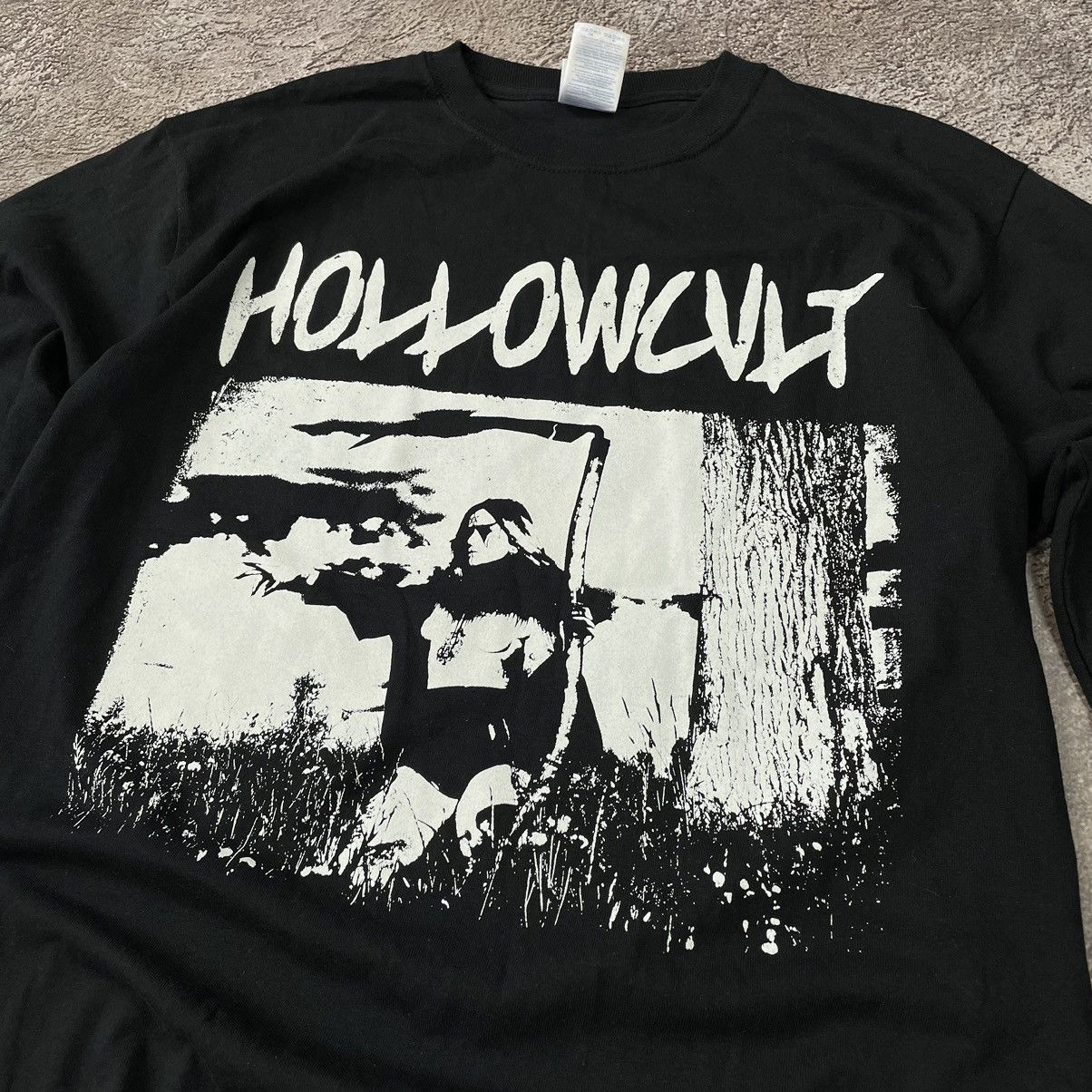 Vintage Vintage 00S HALLOWEEN HORROR CREEPY ABSTRACT L Size US L / EU 52-54 / 3 - 4 Thumbnail