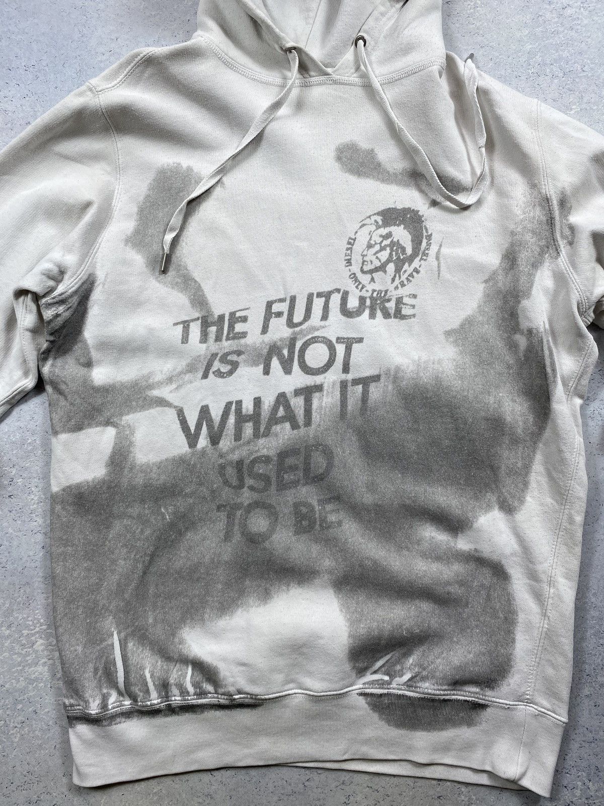 Diesel Diesel Men’s White Hoodie Size Medium Size US M / EU 48-50 / 2 - 3 Thumbnail