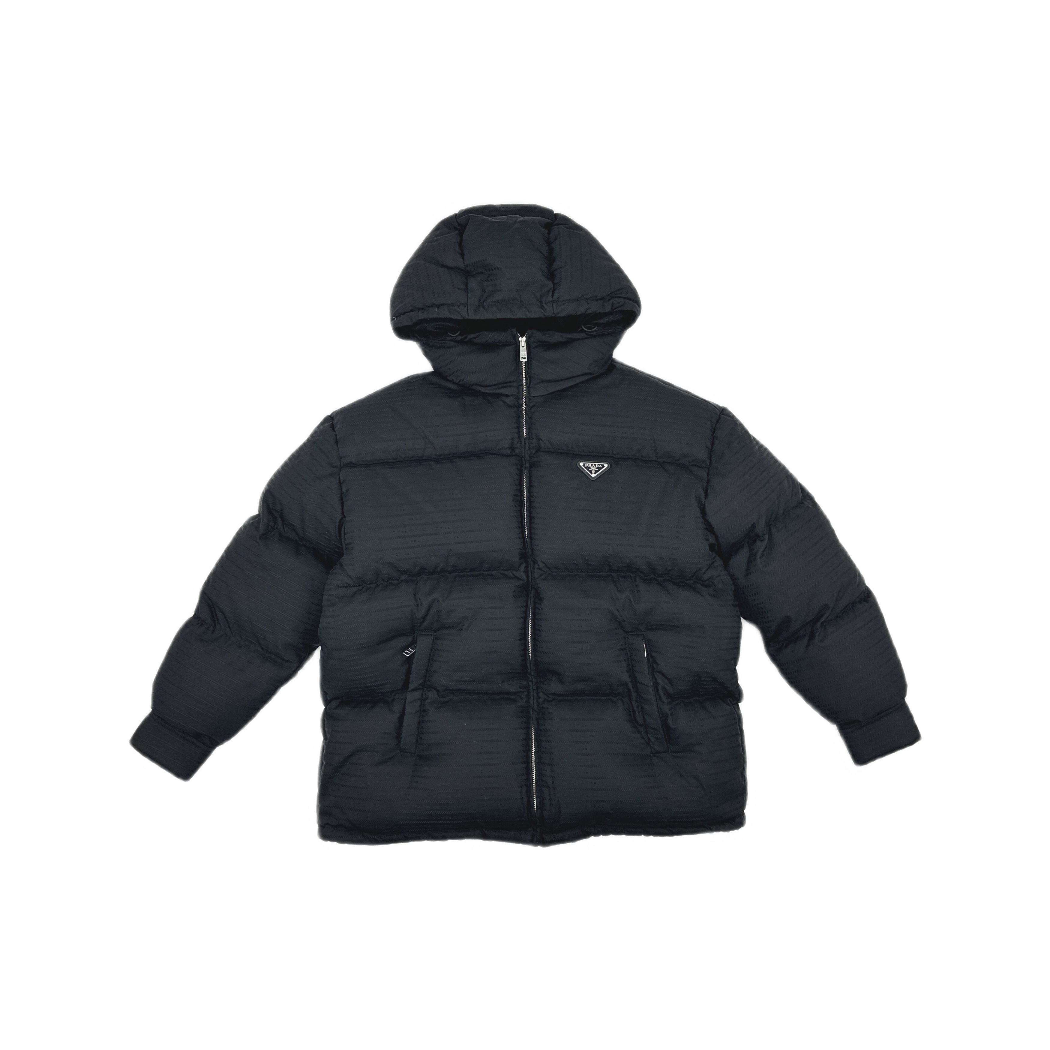 Prada Prada Re-Nylon Hooded Down Jacket Size 36 Size XS / US 0-2 / IT 36-38 - 1 Thumbnail