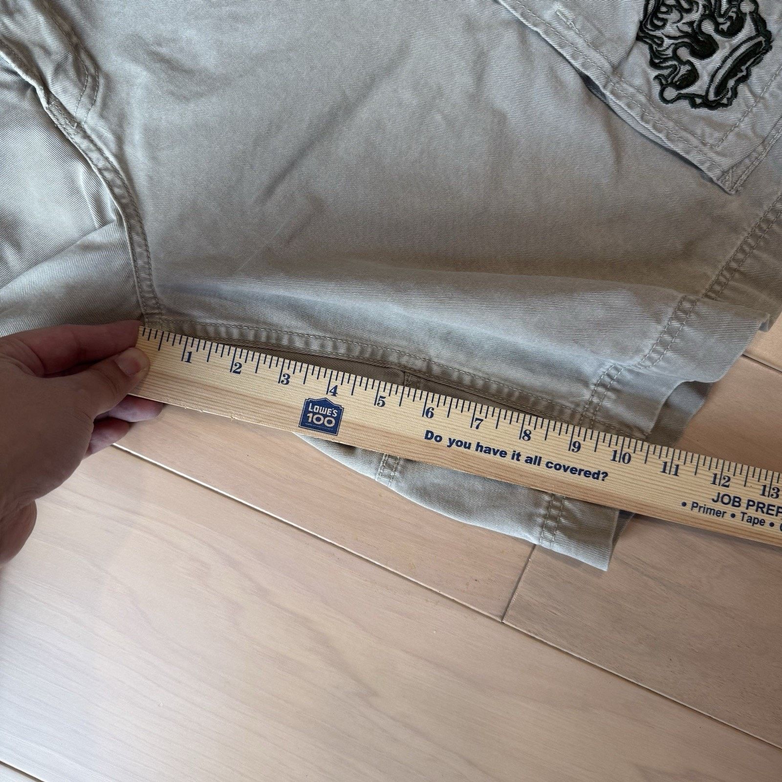 JNCO Vintage JNCO Cargo Shorts Light Khaki Y2K Baggy Streetwear Size US 30 / EU 46 - 6 Thumbnail