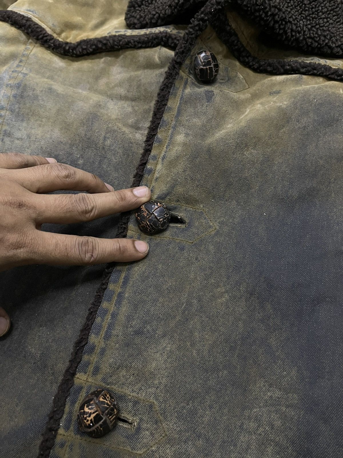 Levi's Vintage Clothing VINTAGE LEVIS HEAVY SHERPA JACKET RARE Size US L / EU 52-54 / 3 - 8 Thumbnail