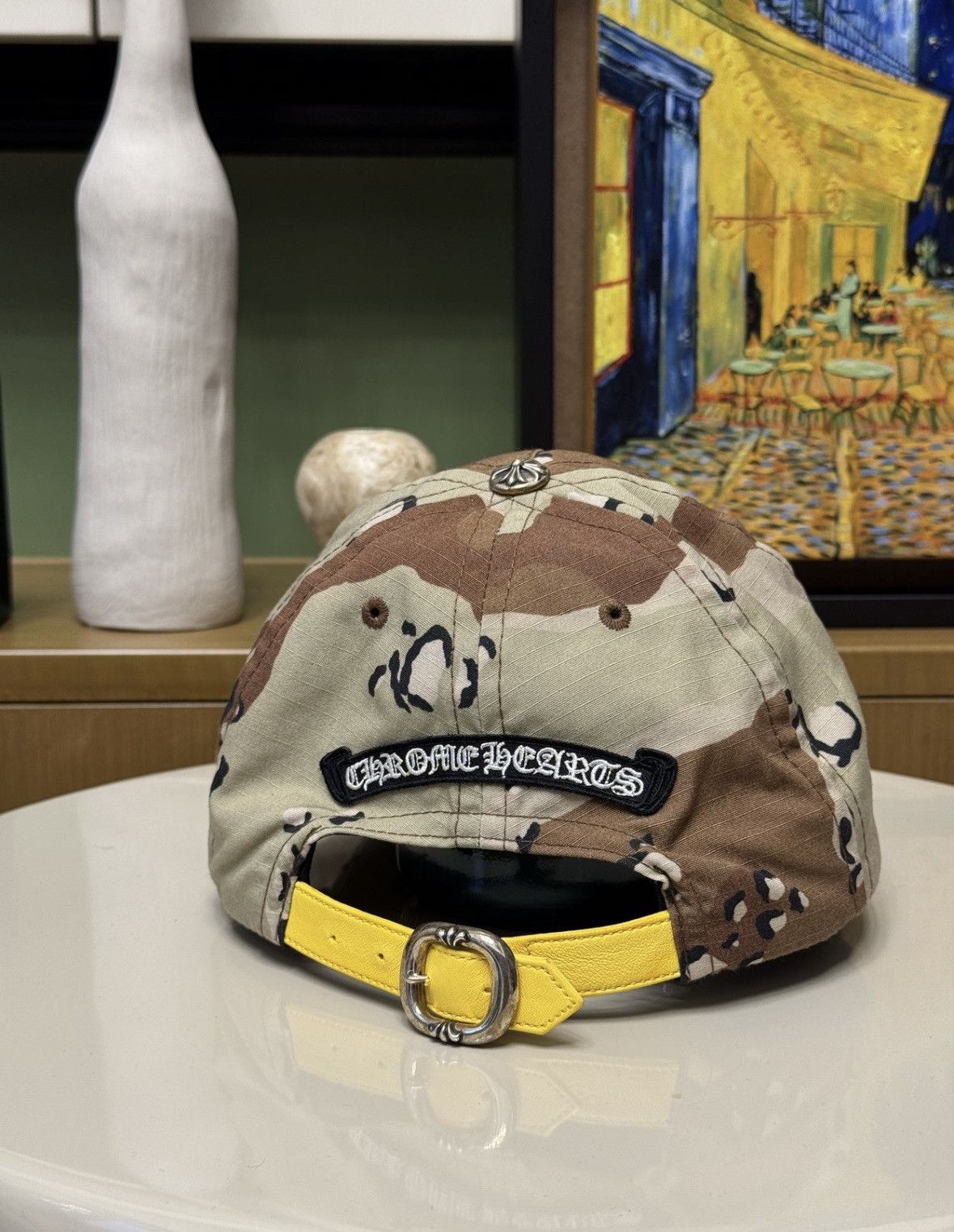 Chrome Hearts Chrome Hearts Matty Boy Sex Records 5 Panel Hat Camo Size ONE SIZE - 4 Thumbnail