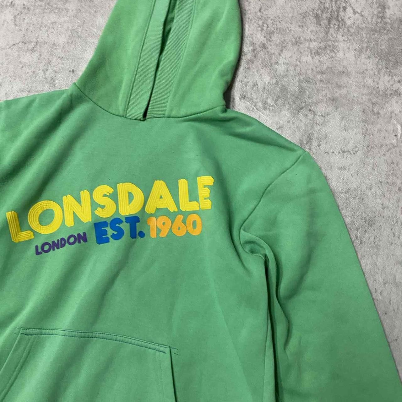 Lonsdale Lonsdale green and yellow hoodie #streetwear Size US S / EU 44-46 / 1 - 2 Thumbnail