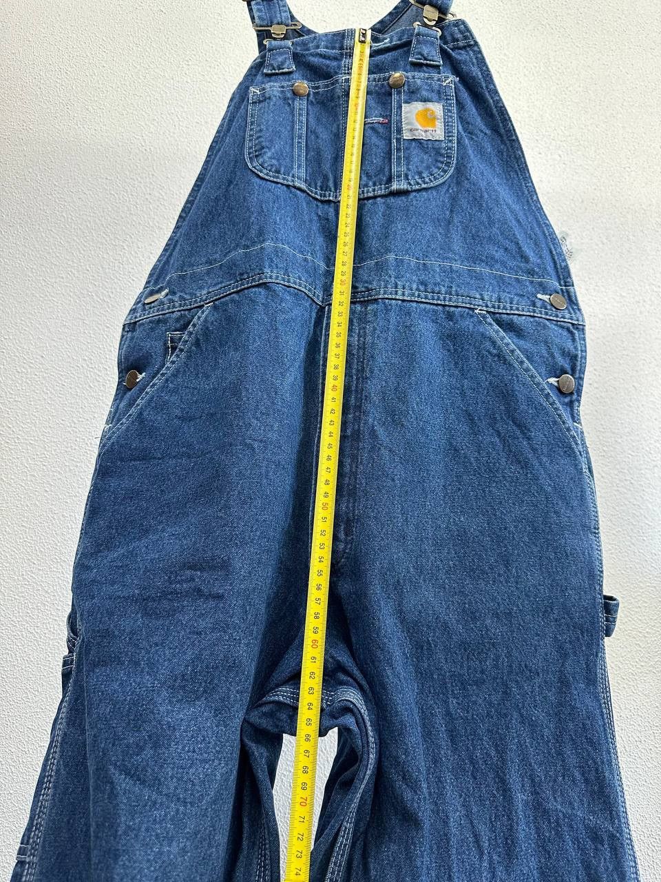 Carhartt × Vintage Carhartt Vintage Jeans Overalls Size 34x28 Good Condition Size US 34 / EU 50 - 8 Thumbnail