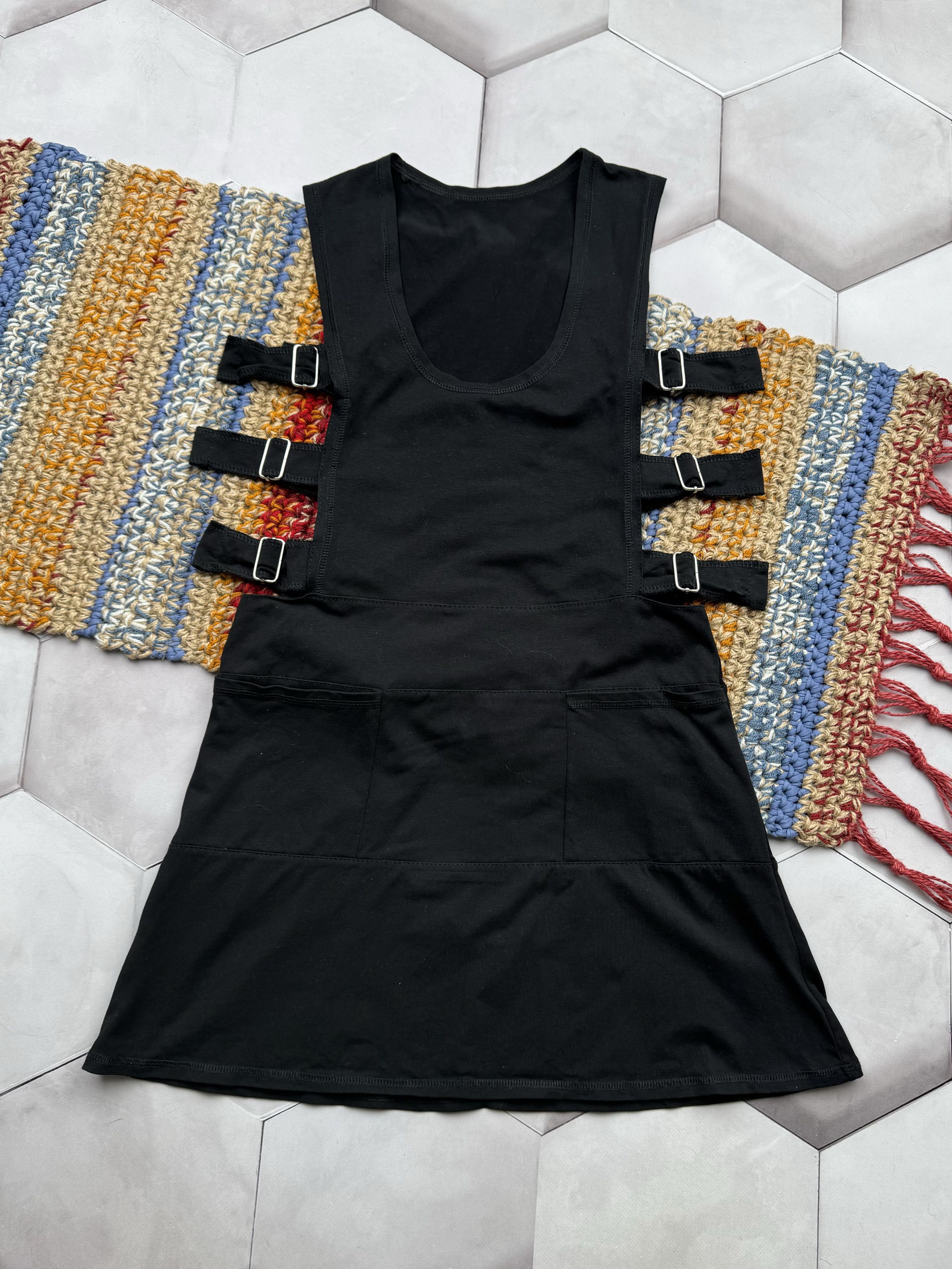 Vintage Vintage Midi Dress With Bondage Size S / US 4 / IT 40 - 1 Thumbnail