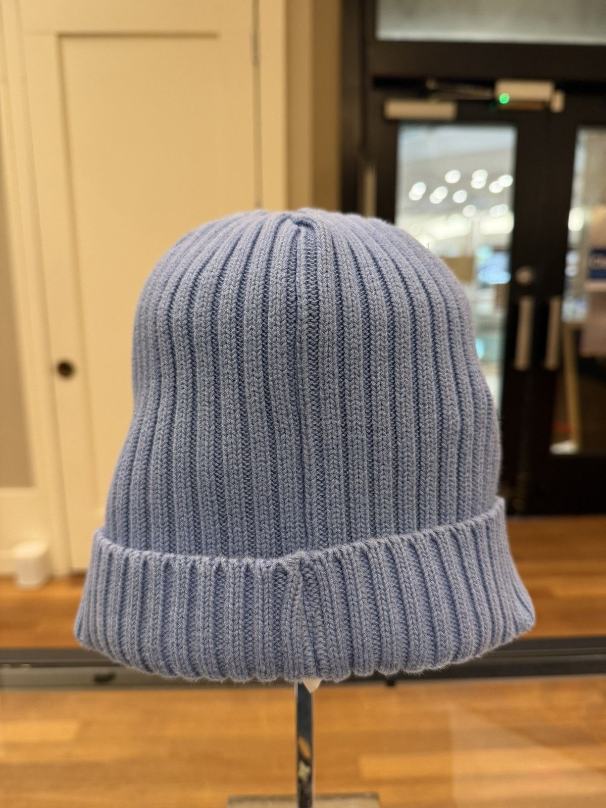 Supreme Supreme Overdyed Ribbed Beanie - Blue Size ONE SIZE - 3 Thumbnail
