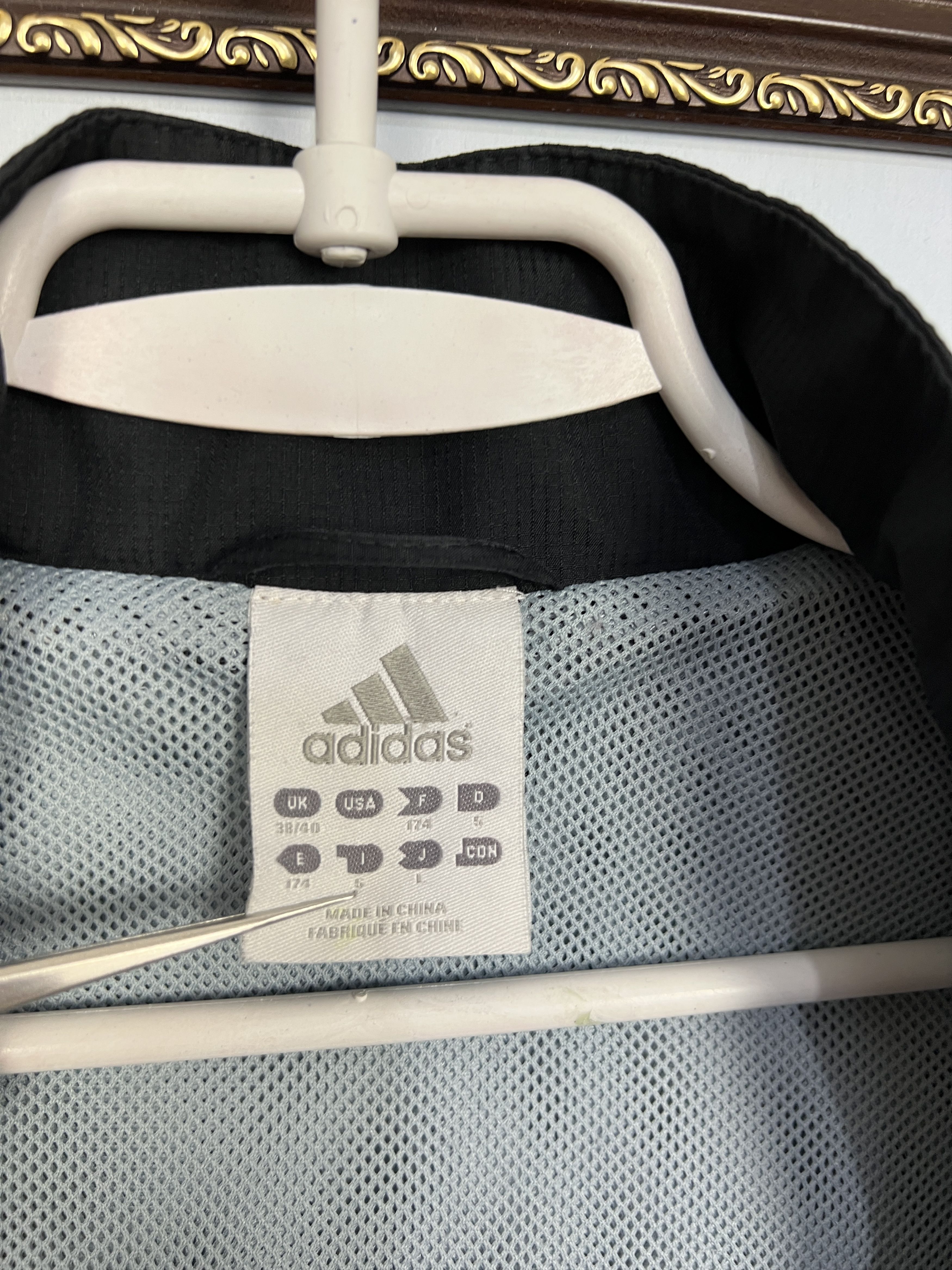 Adidas Newcastle United Football Rain Hooded Jacket Track Top Size US M / EU 48-50 / 2 - 6 Thumbnail