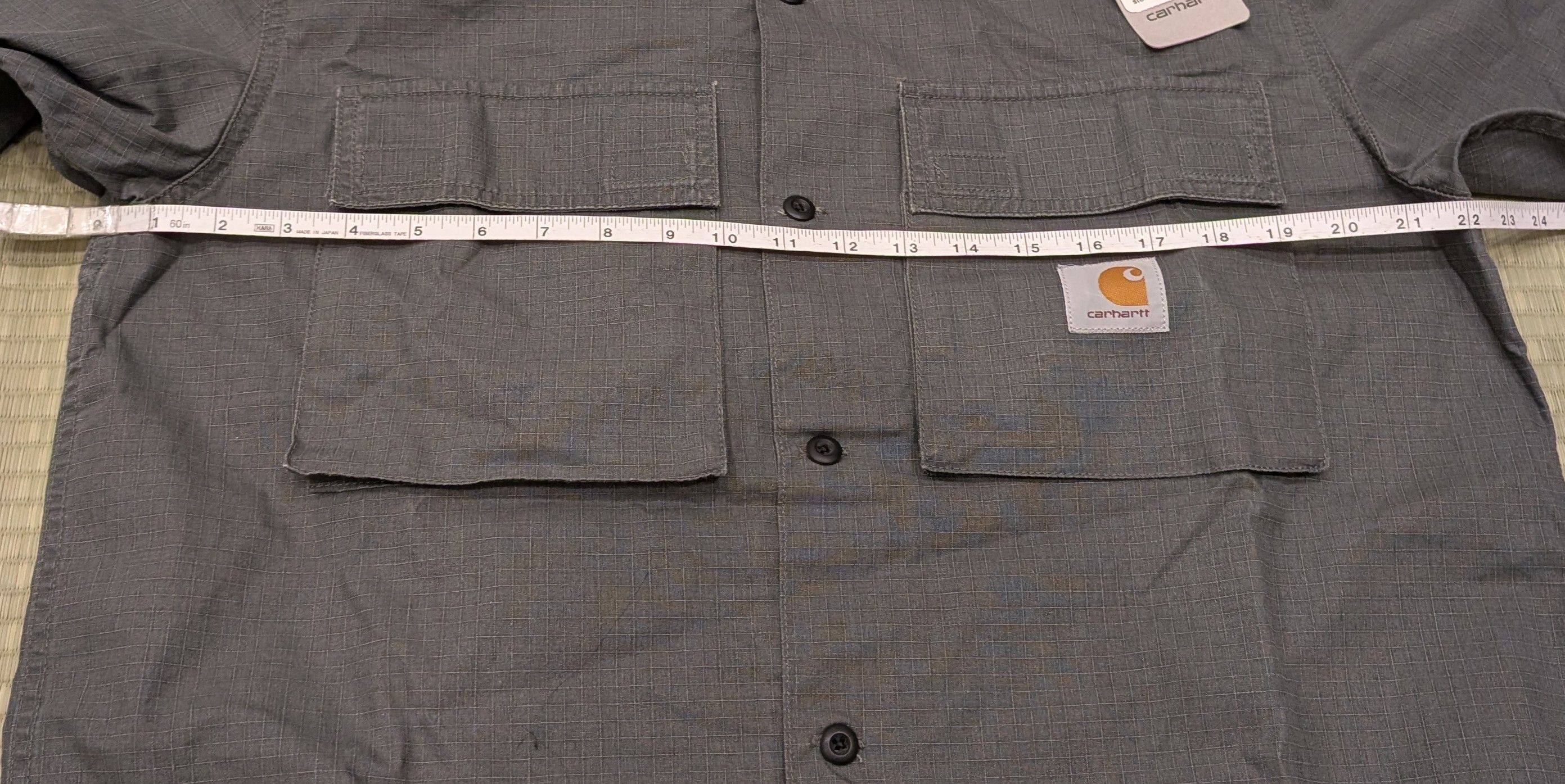 Carhartt Wip NWT Carhartt WIP S/S Wynton Shirt Jura Yucca Size US L / EU 52-54 / 3 - 6 Thumbnail