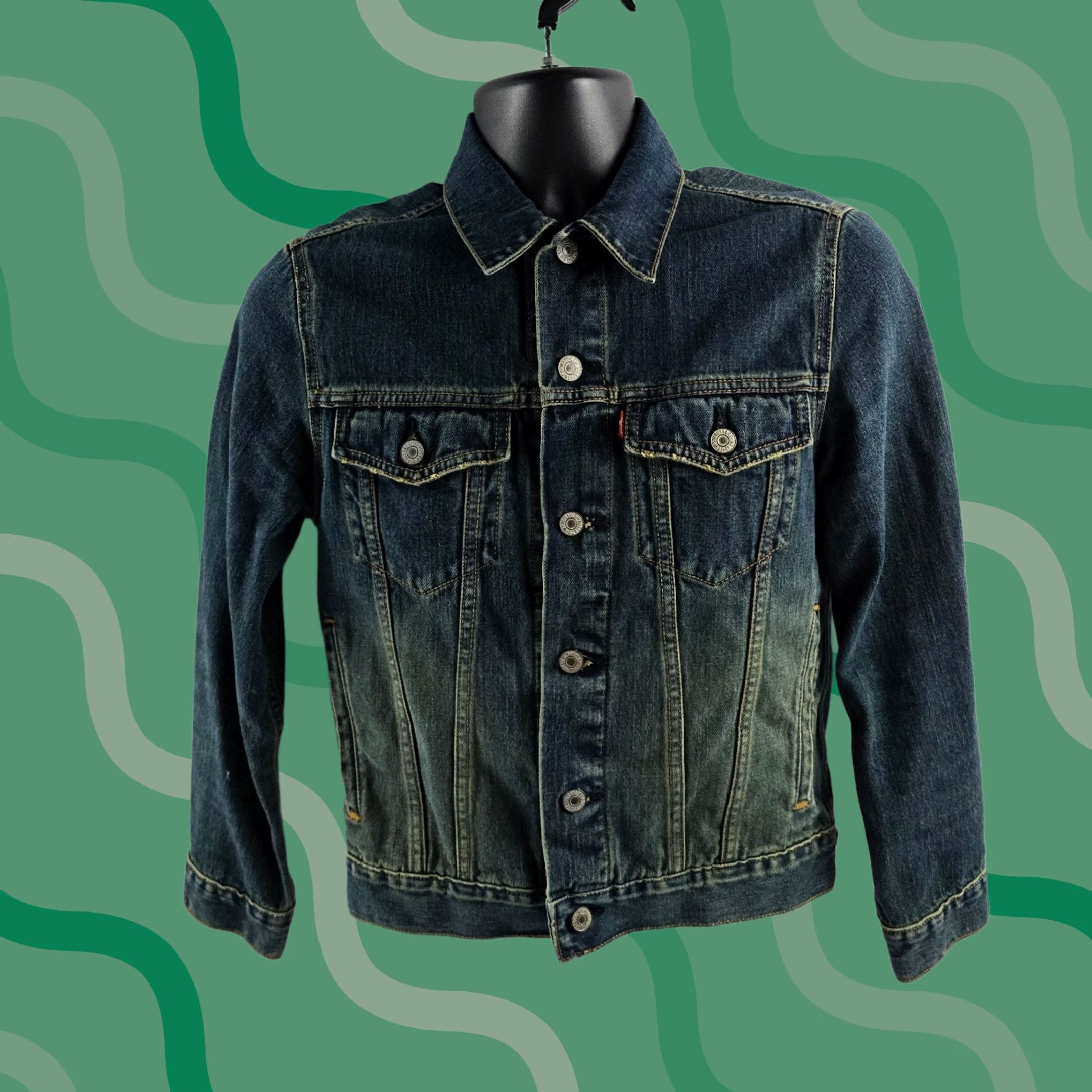 Levi's VINTAGE Levi's Jacket Womens Medium Blue 5651 57511 Size M / US 6-8 / IT 42-44 - 1 Thumbnail
