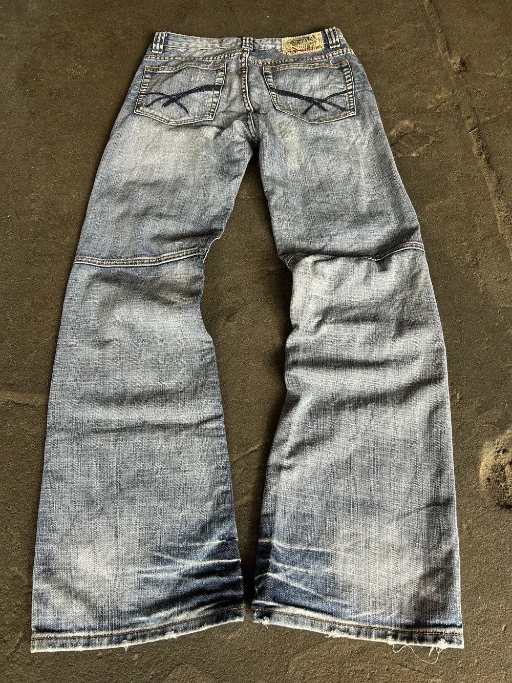 If Six Was Nine × Japanese Brand × Vintage 💥 JUNYA WATANABE BALENCIAGA STYLE DISTRESSED JEANS y2k Size US 30 / EU 46 - 2 Thumbnail