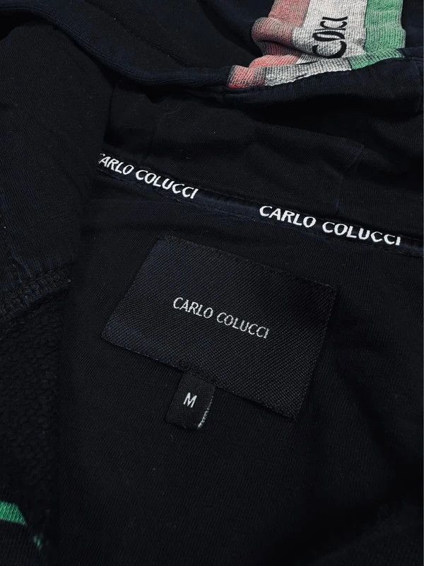 Carlo Colucci Carlo Colucci Hoodie Black Color M Size US M / EU 48-50 / 2 - 4 Thumbnail