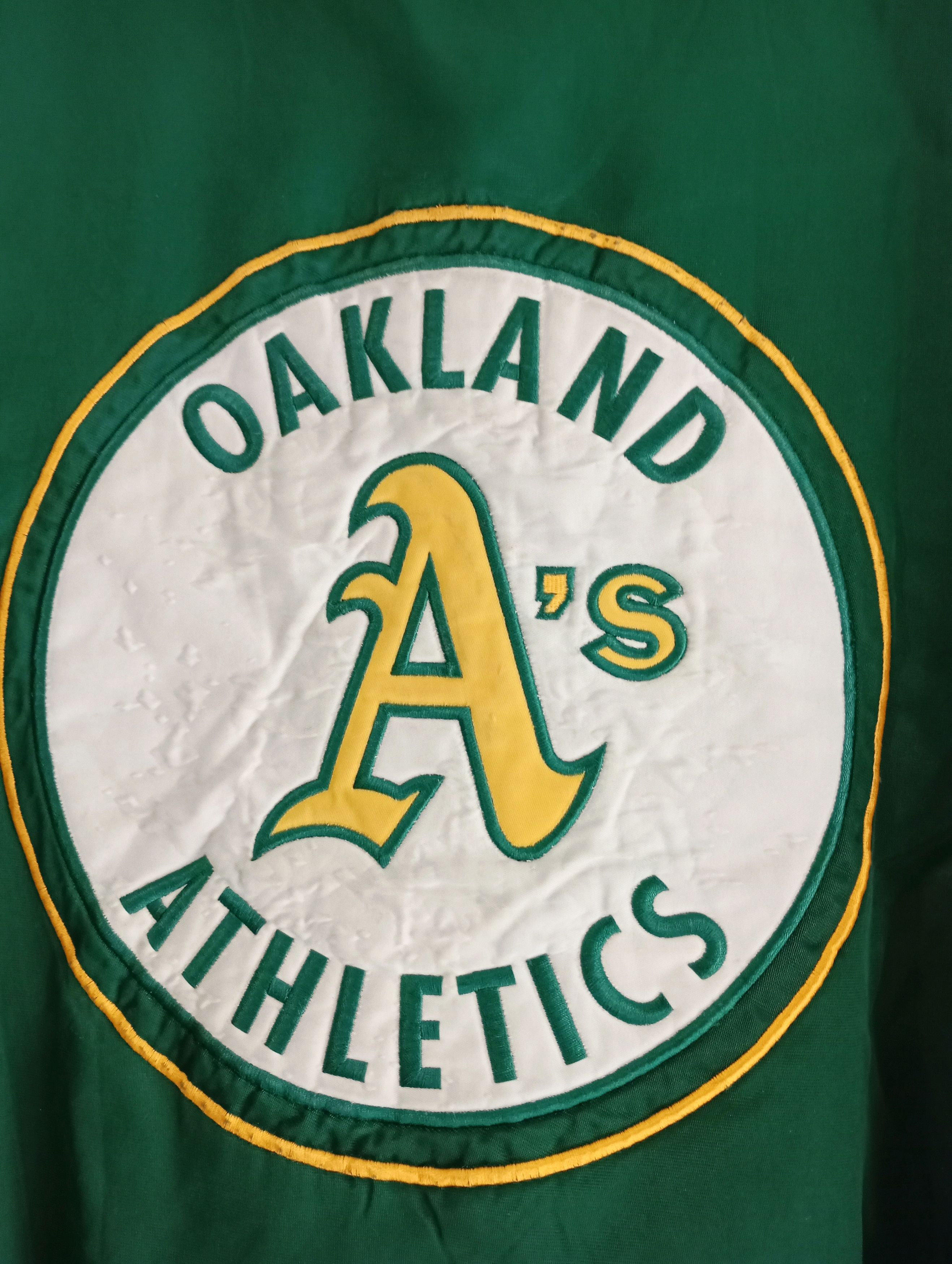 MLB Vintage Oakland Athletics Majestic Jacket Size US XL / EU 56 / 4 - 8 Thumbnail