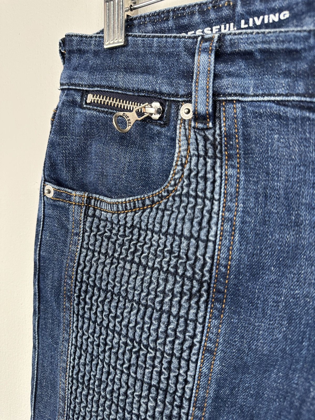 Diesel DIESEL D-Vision 09d22 Skinny Jeans Women’s Denim Pants W 27 Size 27" / US 4 / IT 40 - 9 Thumbnail