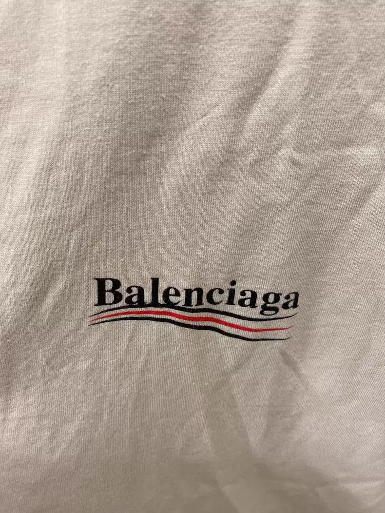 Balenciaga Balenciaga Logo Letter Print Short Sleeve T-Shirt Size US XS / EU 42 / 0 - 5 Thumbnail