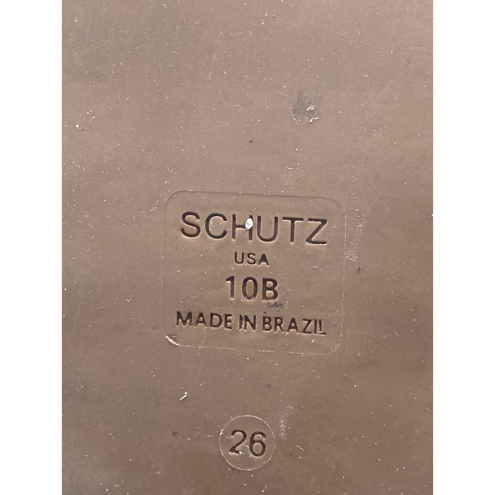 SCHUTZ Schultz Wmns Enola Crossover Strap Slide Sandals Size 10B Size US 10 / IT 40 - 9 Thumbnail