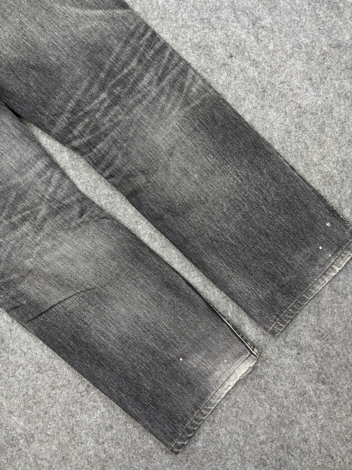 Japanese Brand Vintage Johnbull Paint Selvedge Denim F742 Size US 33 - 15 Thumbnail
