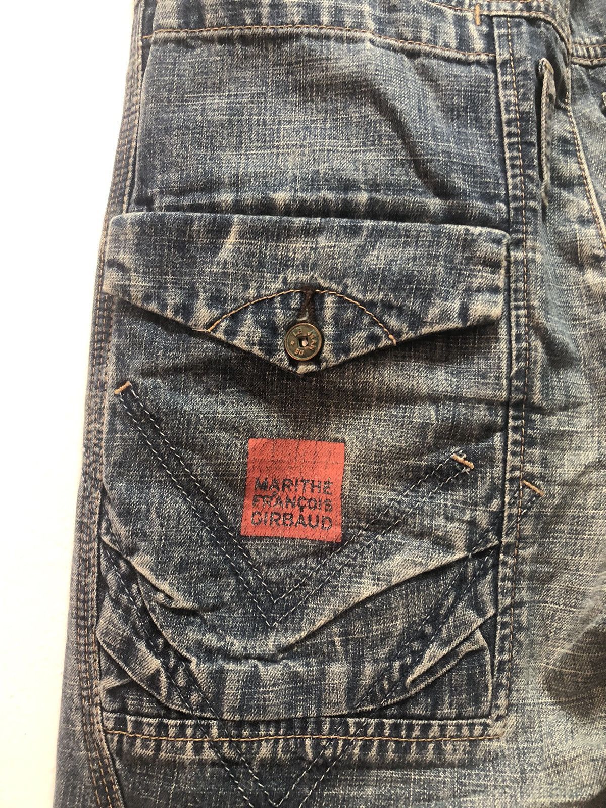 Marithe + Francois Girbaud MARITHE FRANCOIS GIRBAUD Denim Pants Slim Double Pocket Size US 30 / EU 46 - 6 Thumbnail