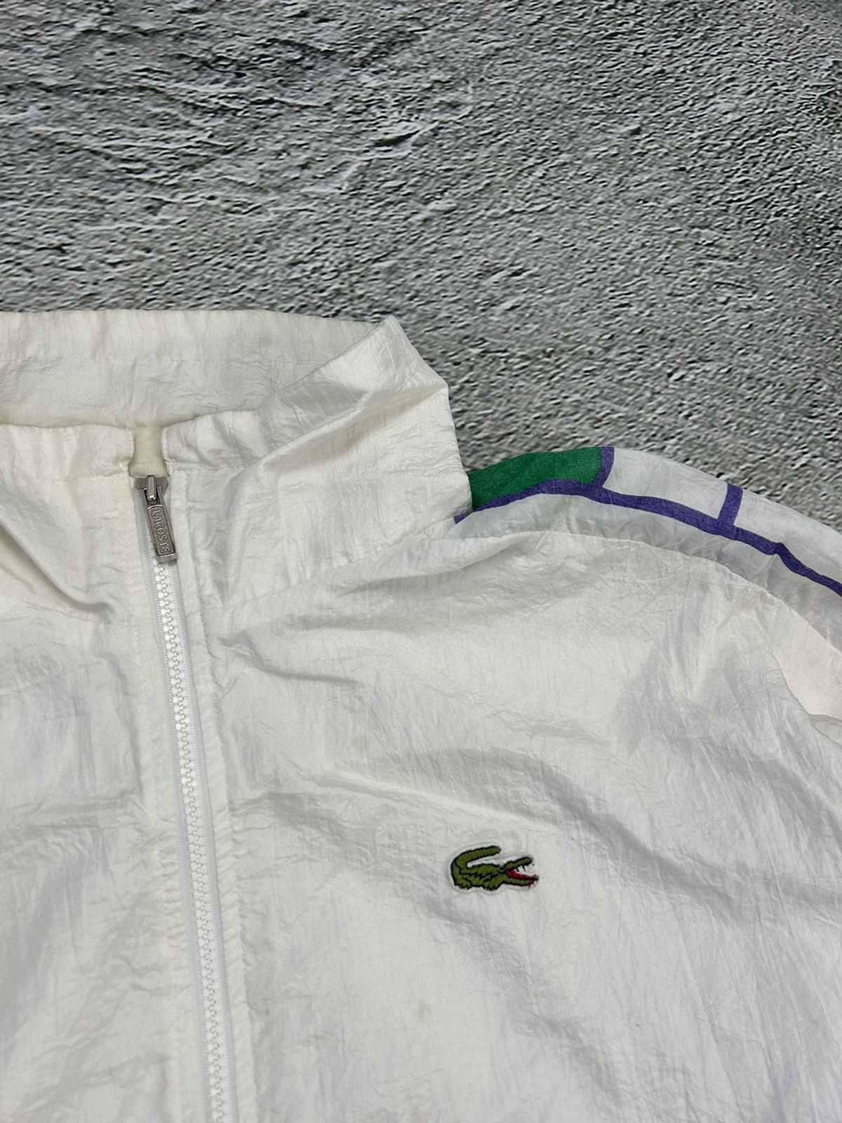 Lacoste Lacoste track suit vintage white pants windbreaker 90s Size US L / EU 52-54 / 3 - 3 Thumbnail