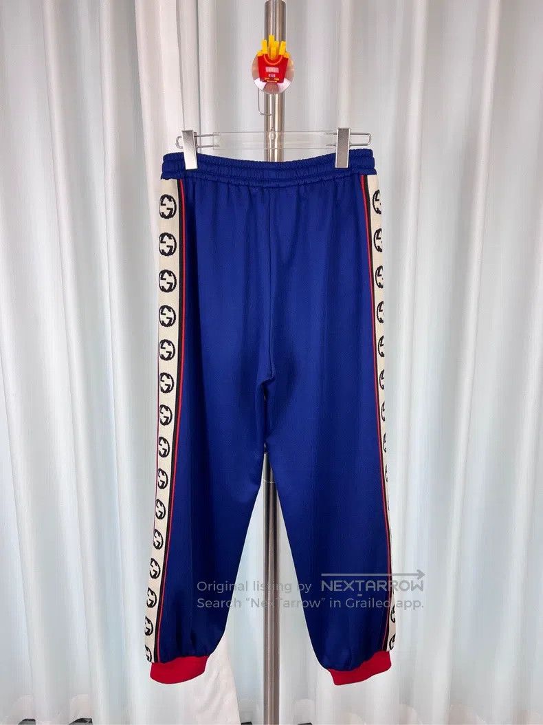 Gucci Gucci SizeS String-marked cherry trousers Size US 29 - 2 Thumbnail