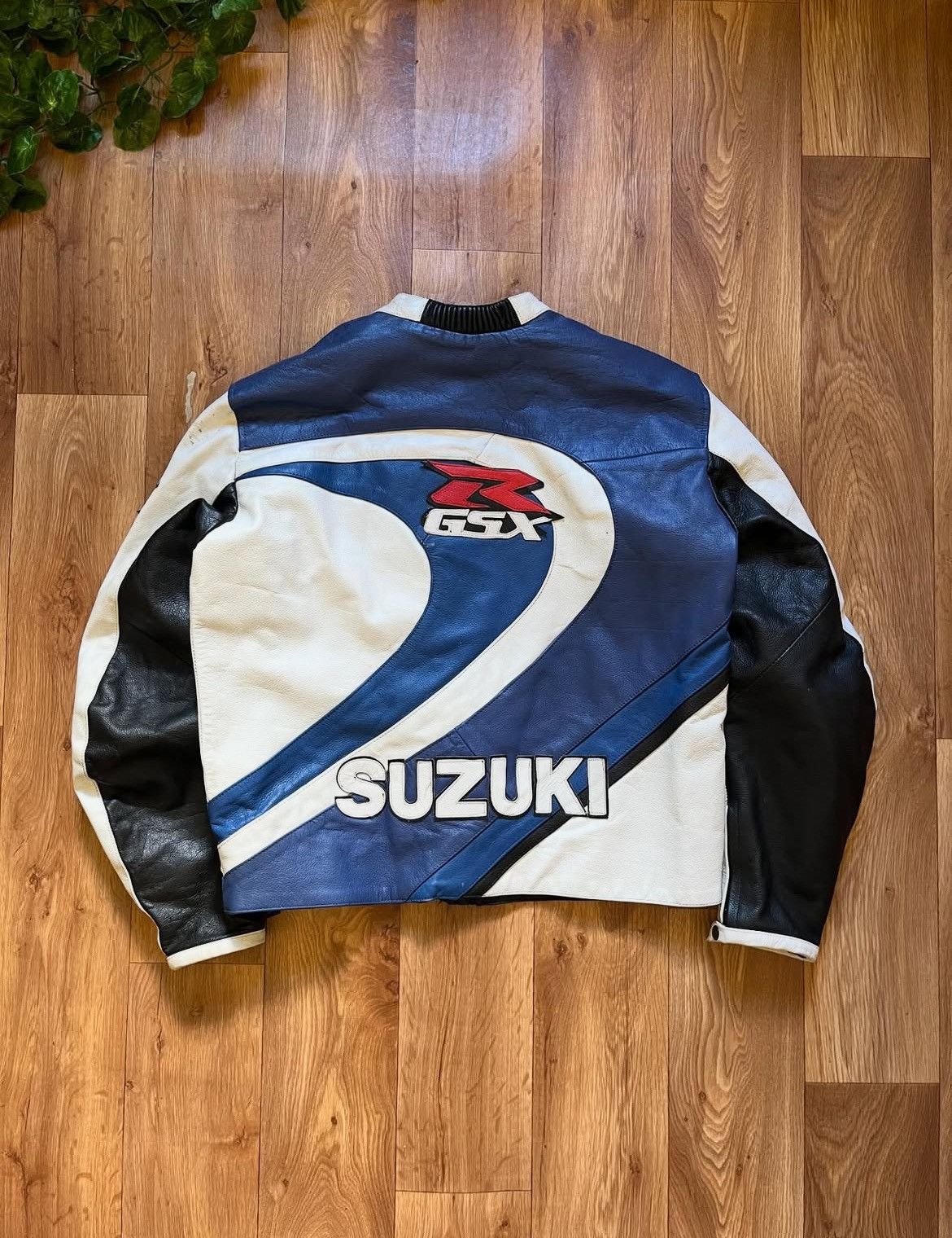 Other Suzuki vintage leather biker jacket Size US L / EU 52-54 / 3 - 10 Thumbnail