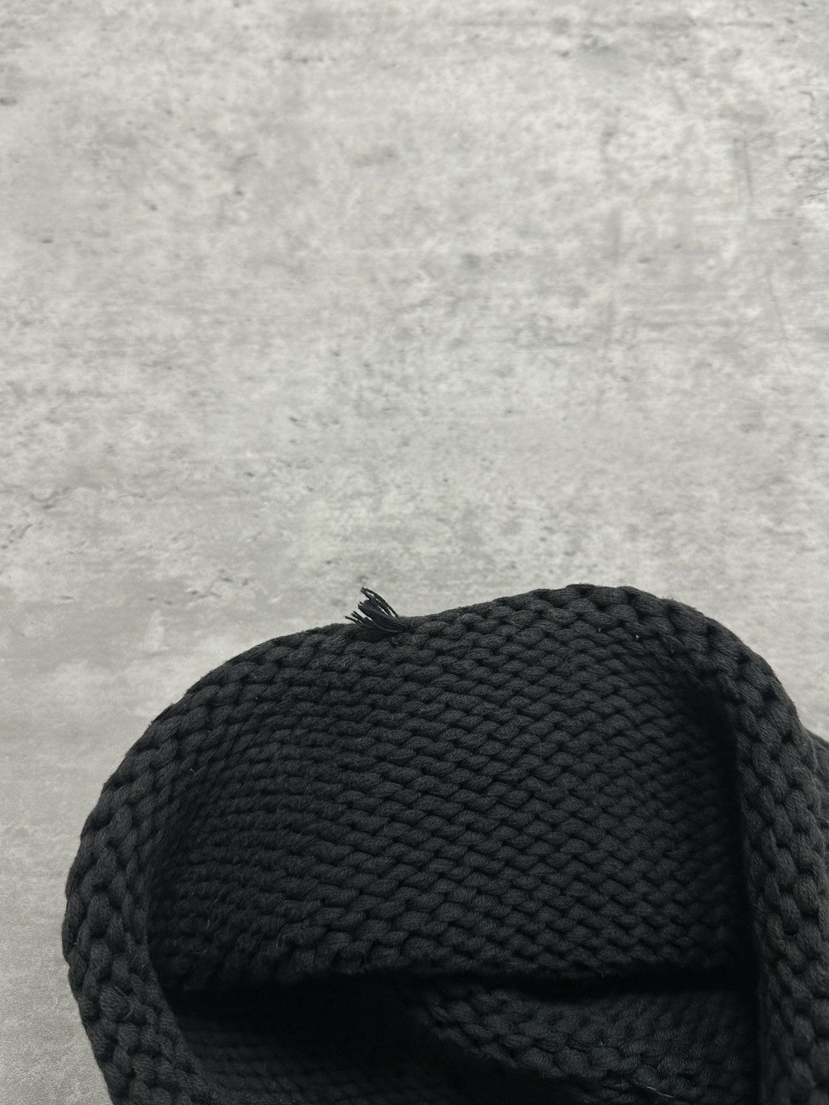 Chrome Hearts Chrome Hearts Vintage Rolling Stones Lips Beanie Faded Black Size ONE SIZE - 5 Thumbnail