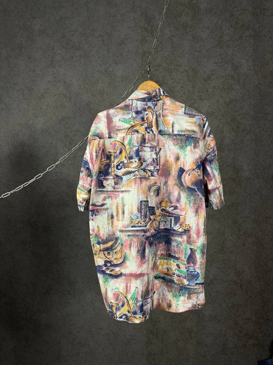 Vintage Art crazy hawaiian vintage shirt Size US XXL / EU 58 / 5 - 6 Thumbnail