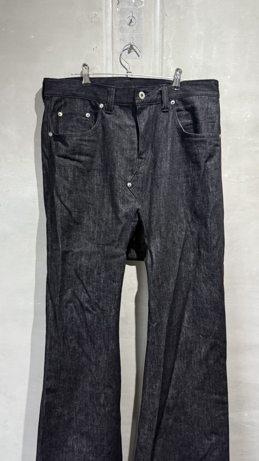 Comme des Garcons × Fumito Ganryu Fumito Ganryu Flared Indigo 13oz Denim Pants Size US 34 / EU 50 - 4 Thumbnail