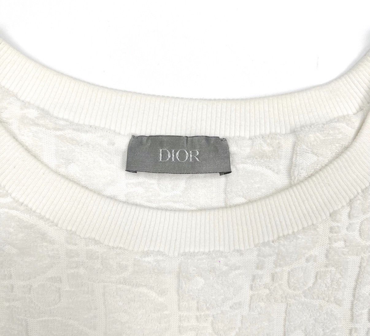 Dior Dior White Slogan Towel All-Over Print Logo Short Sleeve K12 Size US M / EU 48-50 / 2 - 3 Thumbnail