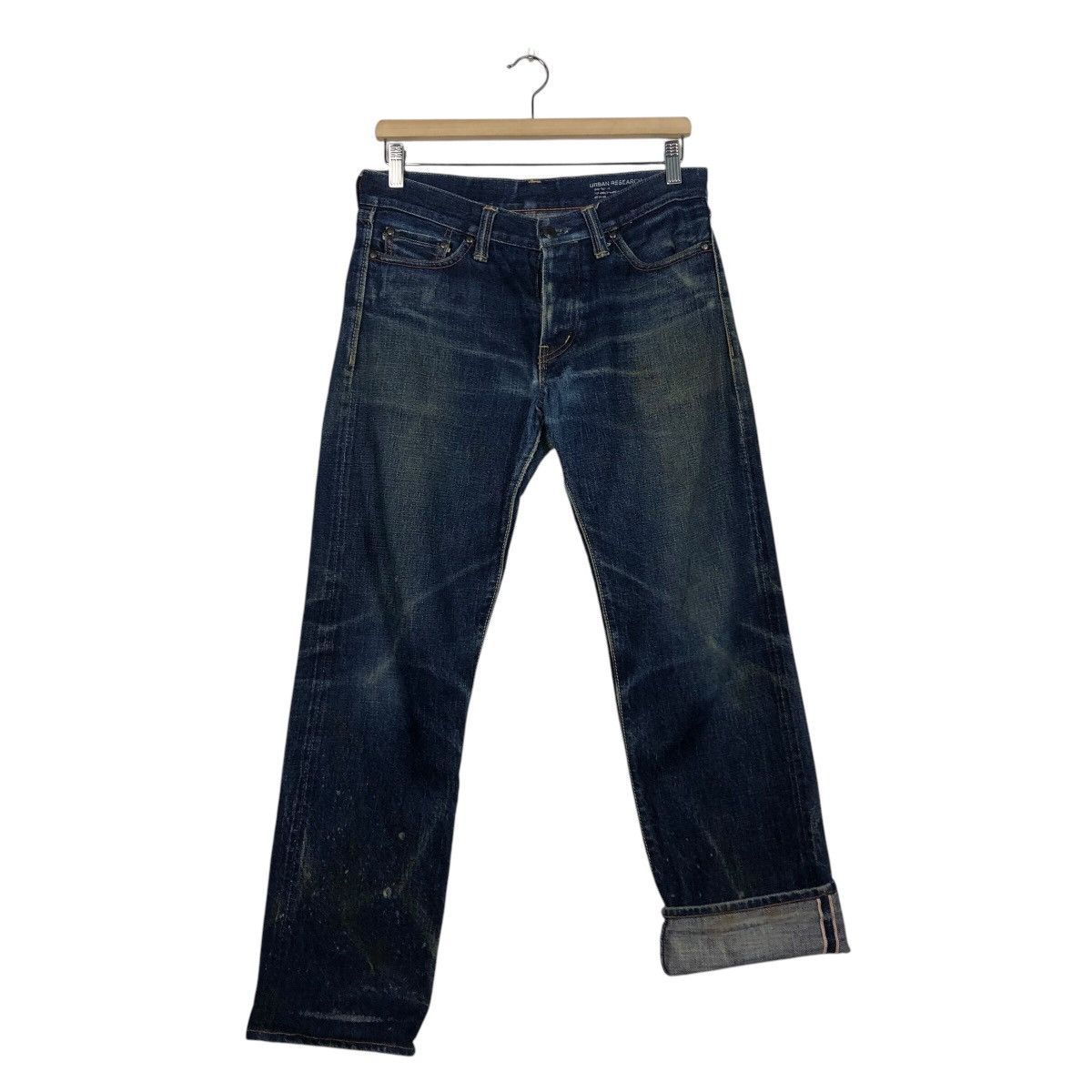 Japanese Brand 📌Vintage Denim Jeans Urban Research Redline Issey Miyake Size US 32 / EU 48 - 14 Thumbnail