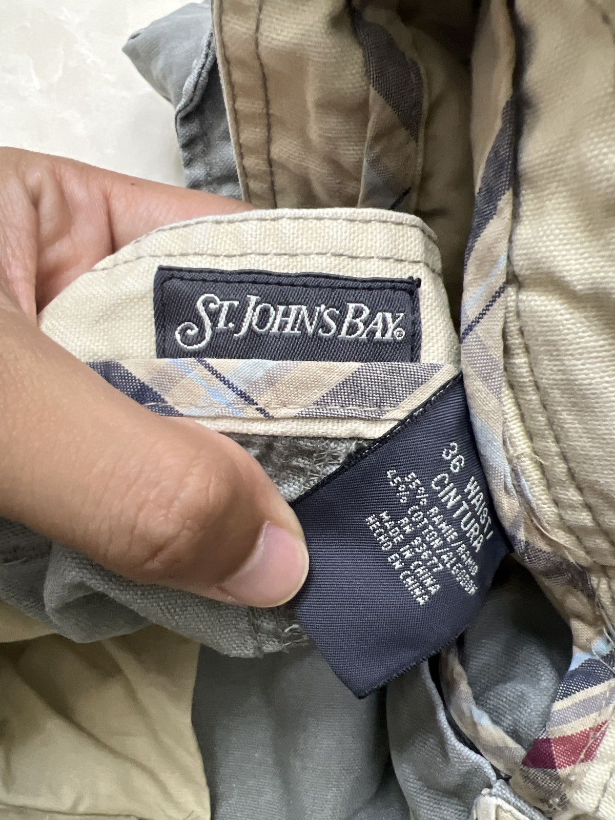 St. Johns Bay Vintage St John Bay Cargo Short Pant Size US 34 / EU 50 - 5 Thumbnail