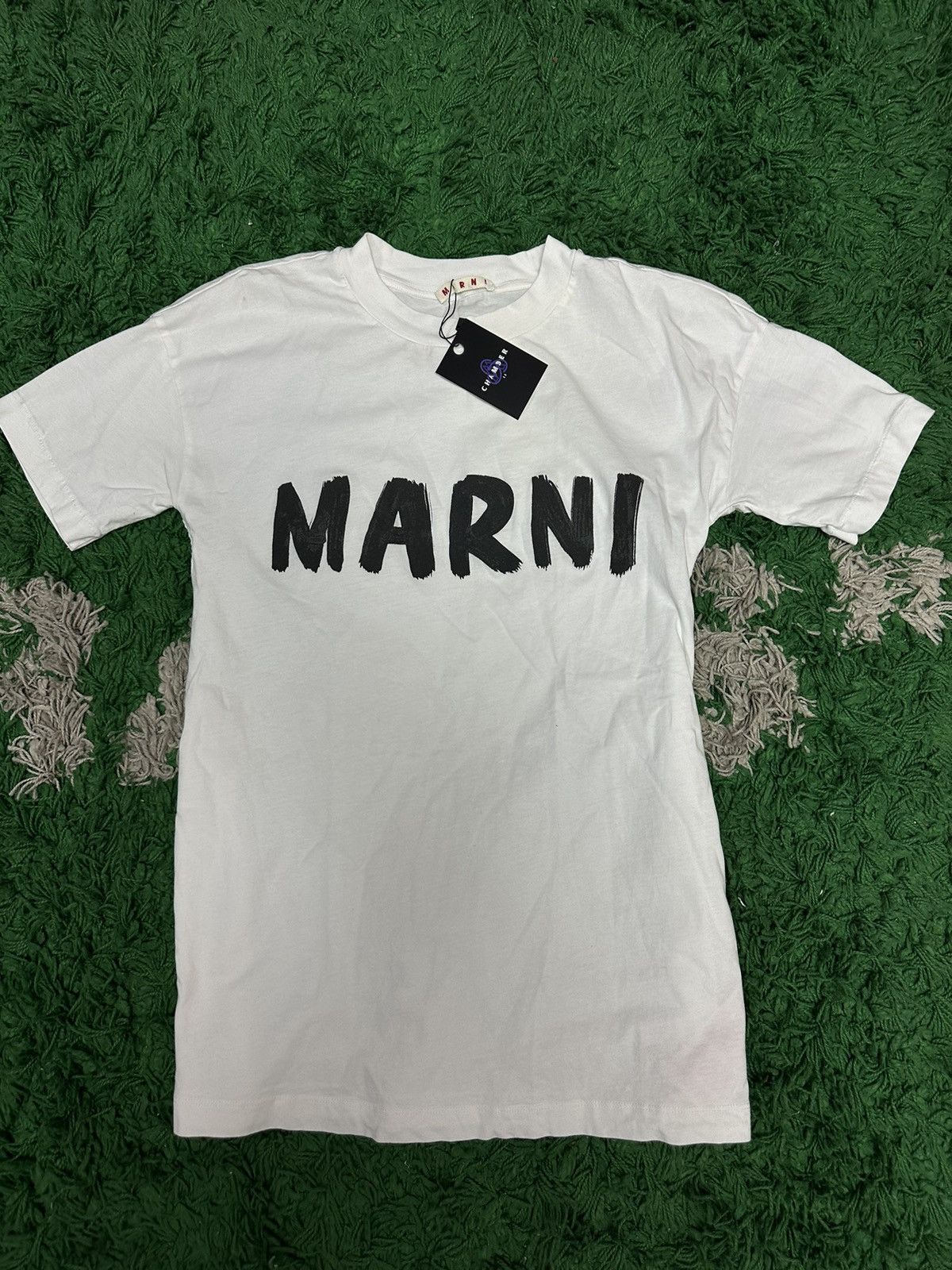 Marni Tee T Shirt White Black