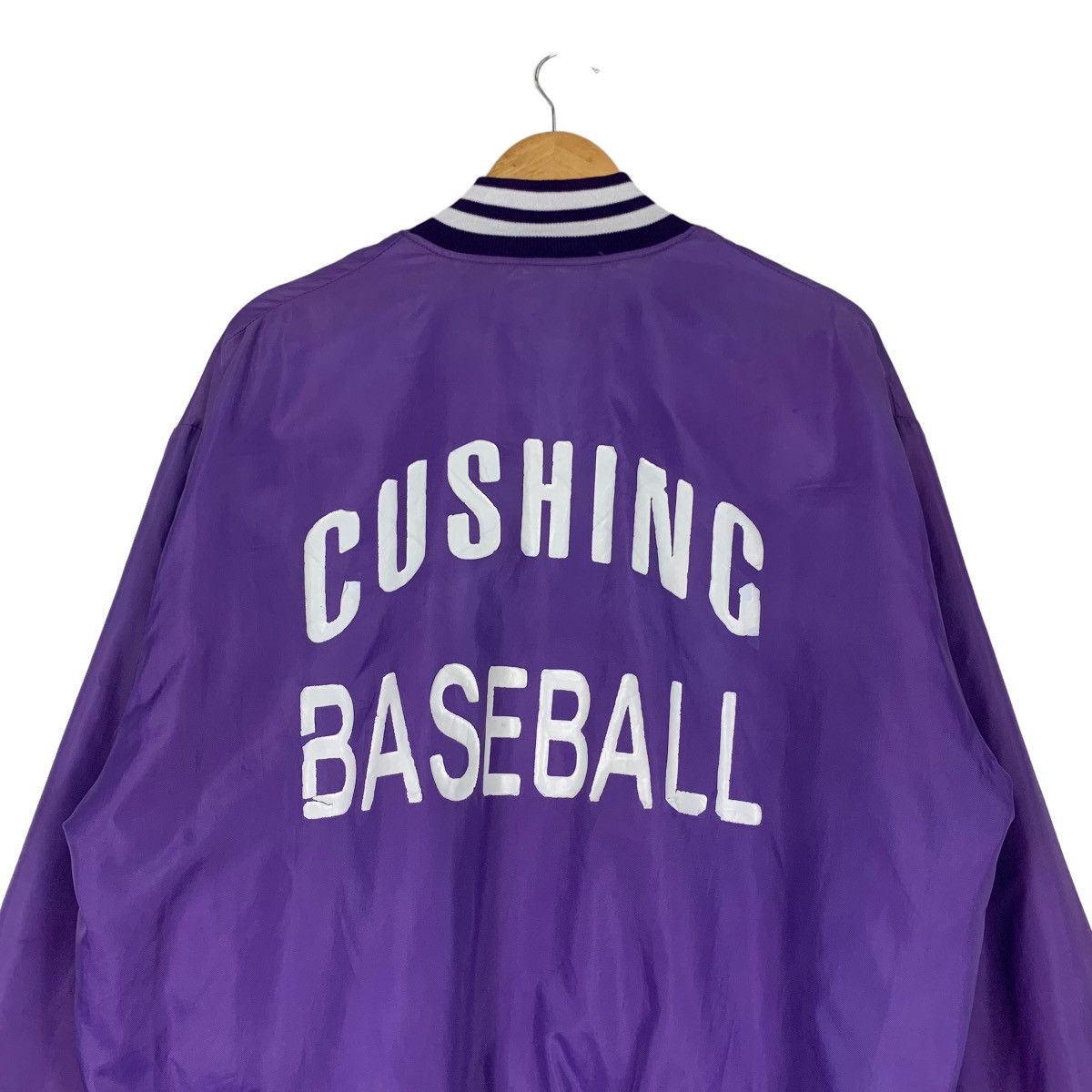 Holloway HOLLOWAY Cushing Baseball Purple Coach Jacket #1160-C53 Size US XL / EU 56 / 4 - 2 Thumbnail