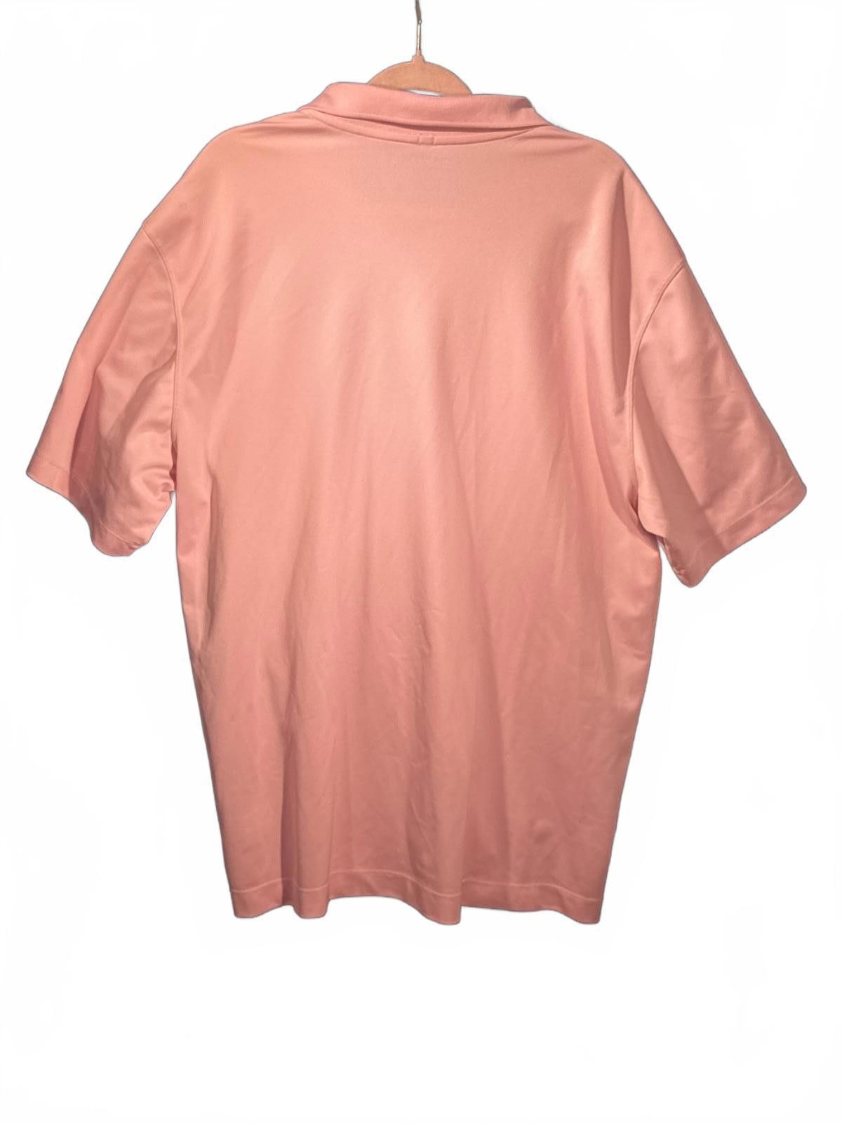Nike Men's XXL Pink & Gold Nike Golf Polo Barefoot Resort Size US XXL / EU 58 / 5 - 2 Thumbnail